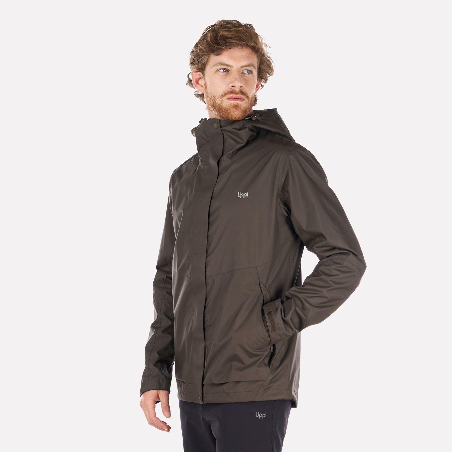 Chaqueta Hombre Cold Place B-Dry Hoody Jacket Negro Lippi I22-1