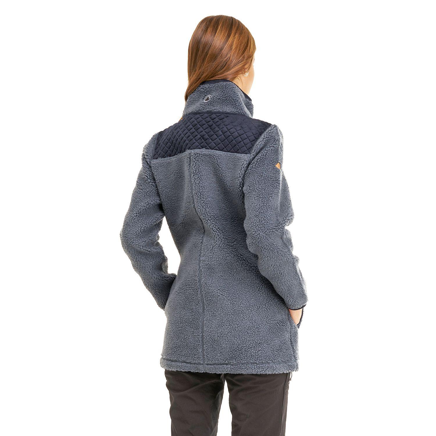 Chaqueta Mujer Valley Sherpa-Pro Hoody Jacket Azul Grisaceo Lippi-2