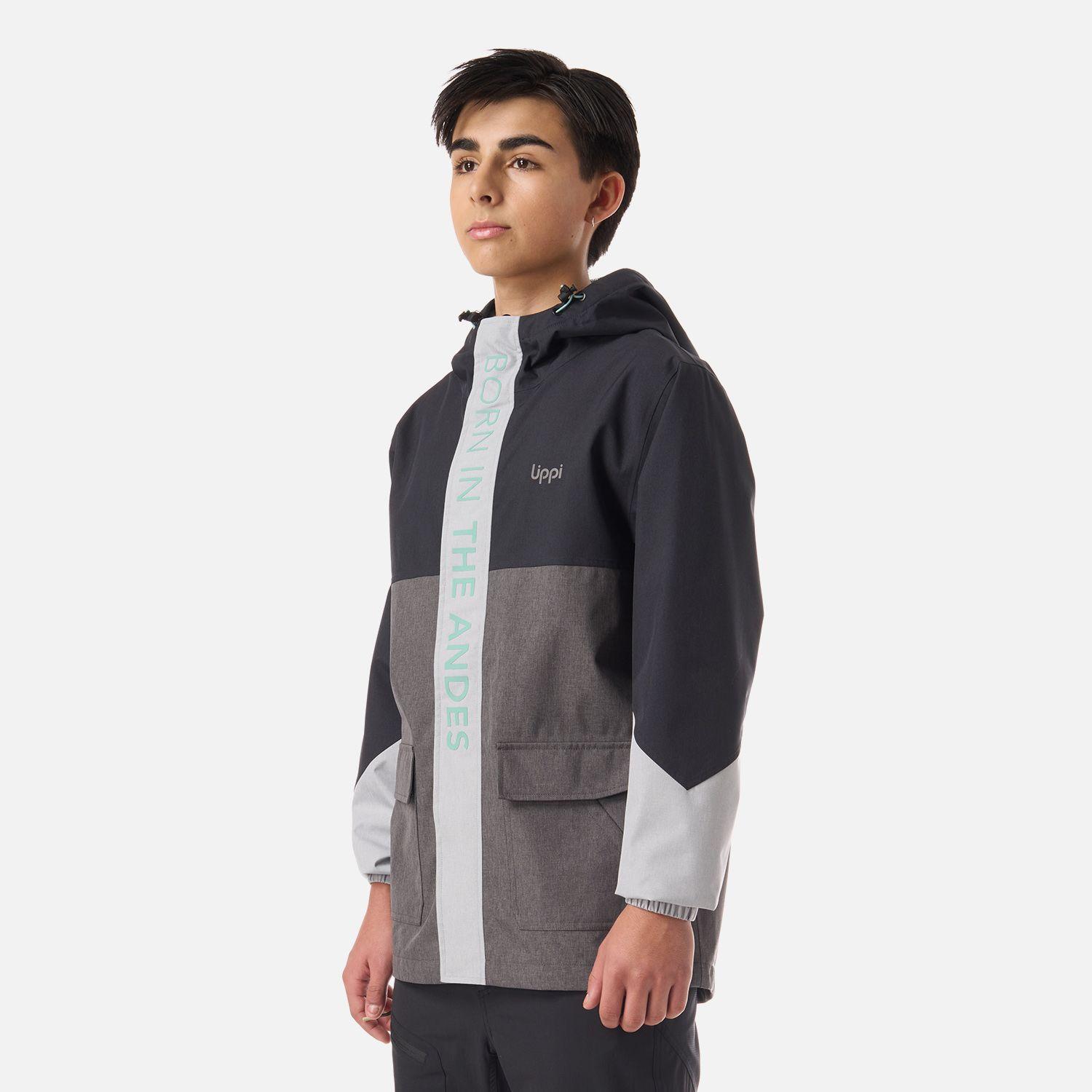 Chaqueta Teen Boy FirePlace B-Dry Jacket Negro Lippi V26-1