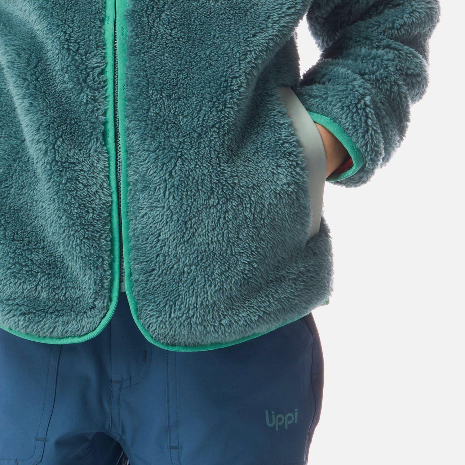 Polar Niño Bear Shaggy-Pro Hoody Jacket Petroleo Claro Lippi-4