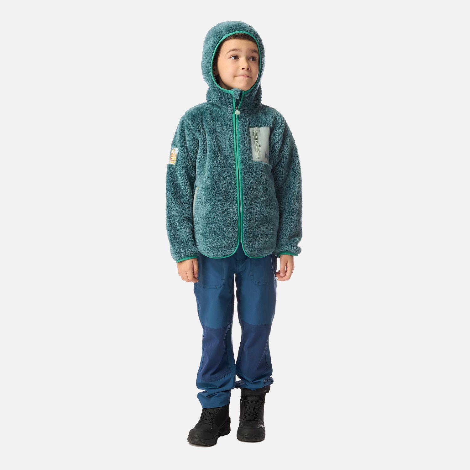 Polar Niño Bear Shaggy-Pro Hoody Jacket Petroleo Claro Lippi-5