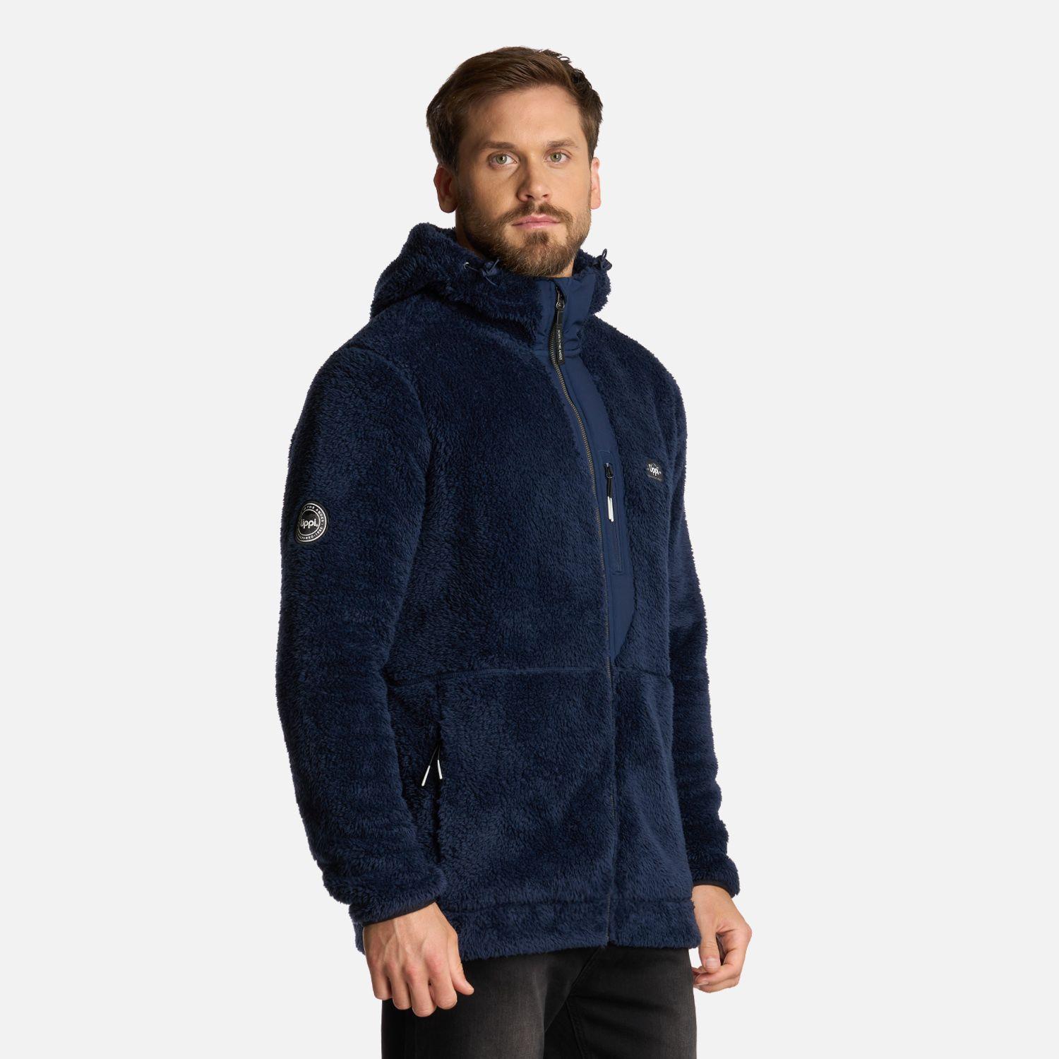 Polar Hombre Bear Shaggy-Pro Hoody Azul Marino Lippi I25-1