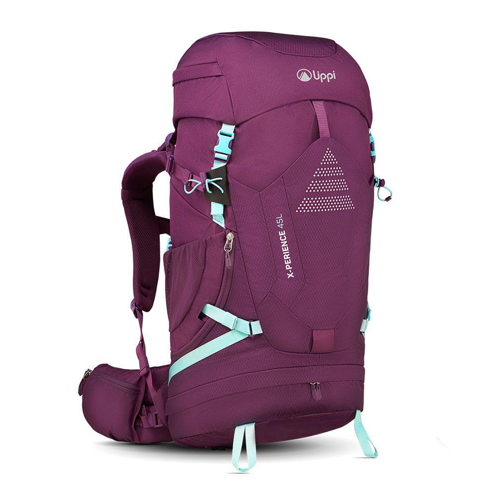 Mochila Unisex X-Perience 45 Backpack Morado Lippi V20-0