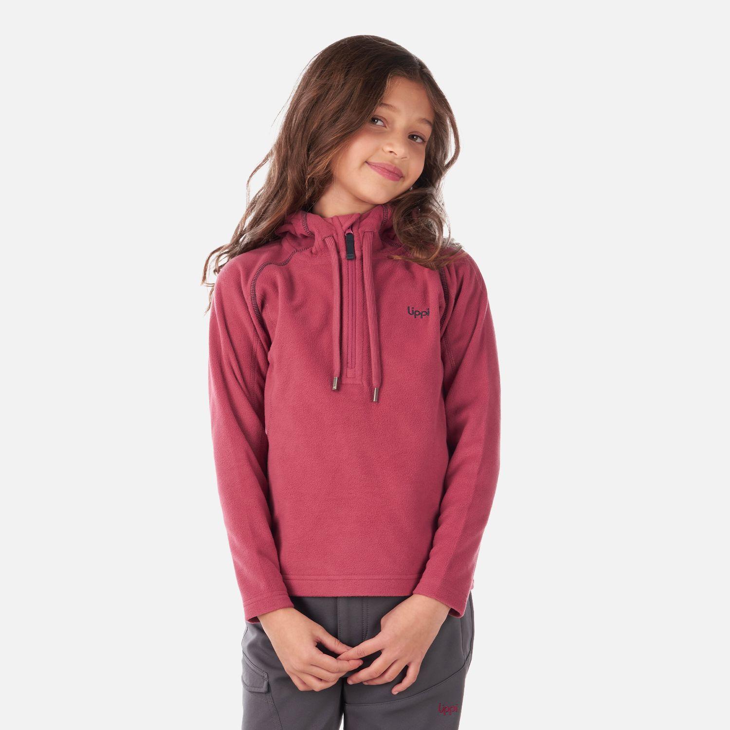 Chaqueta Niña Cold Day Therm-Pro Hoody Jacket Rosa Oscuro Lippi I23-1