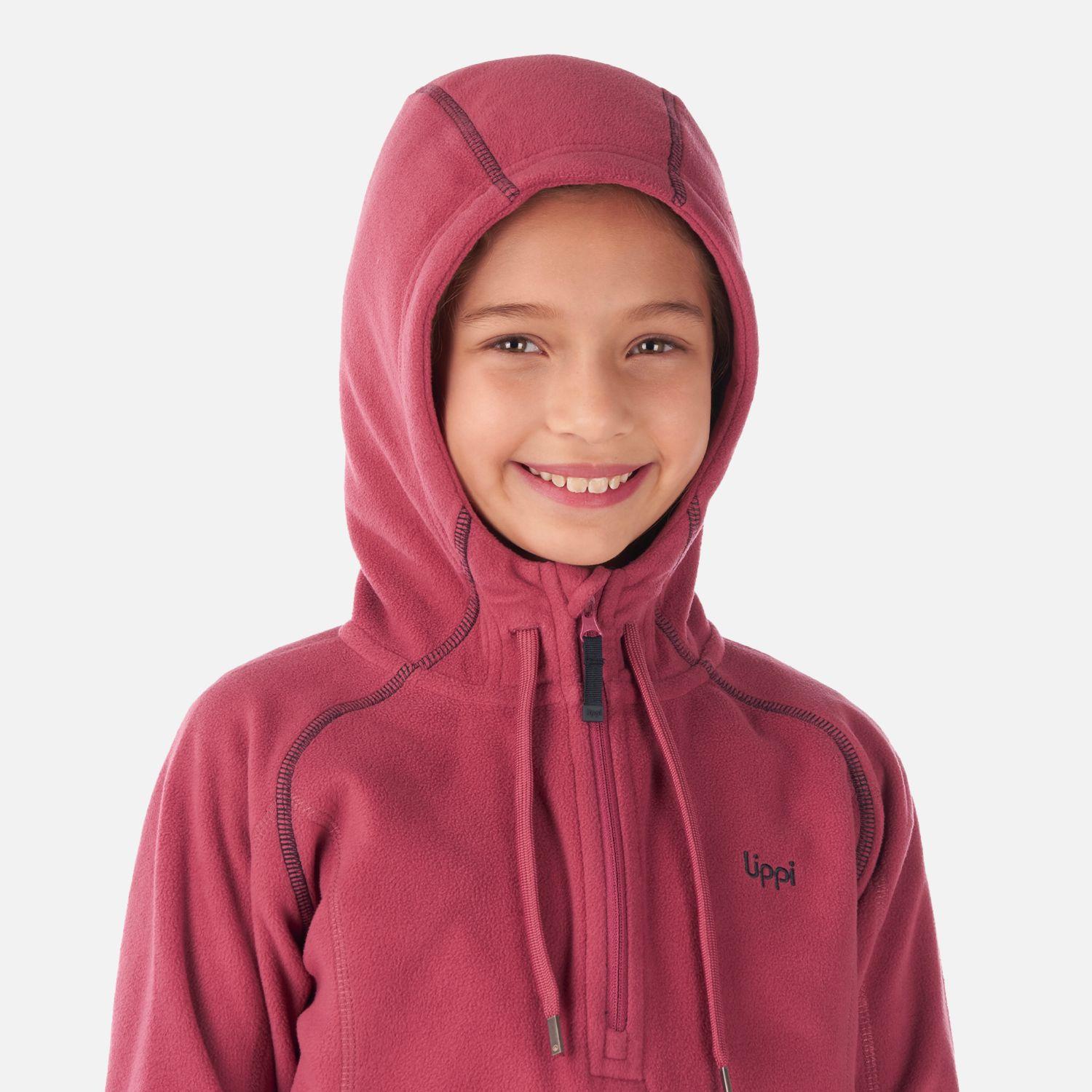 Chaqueta Niña Cold Day Therm-Pro Hoody Jacket Rosa Oscuro Lippi I23-3