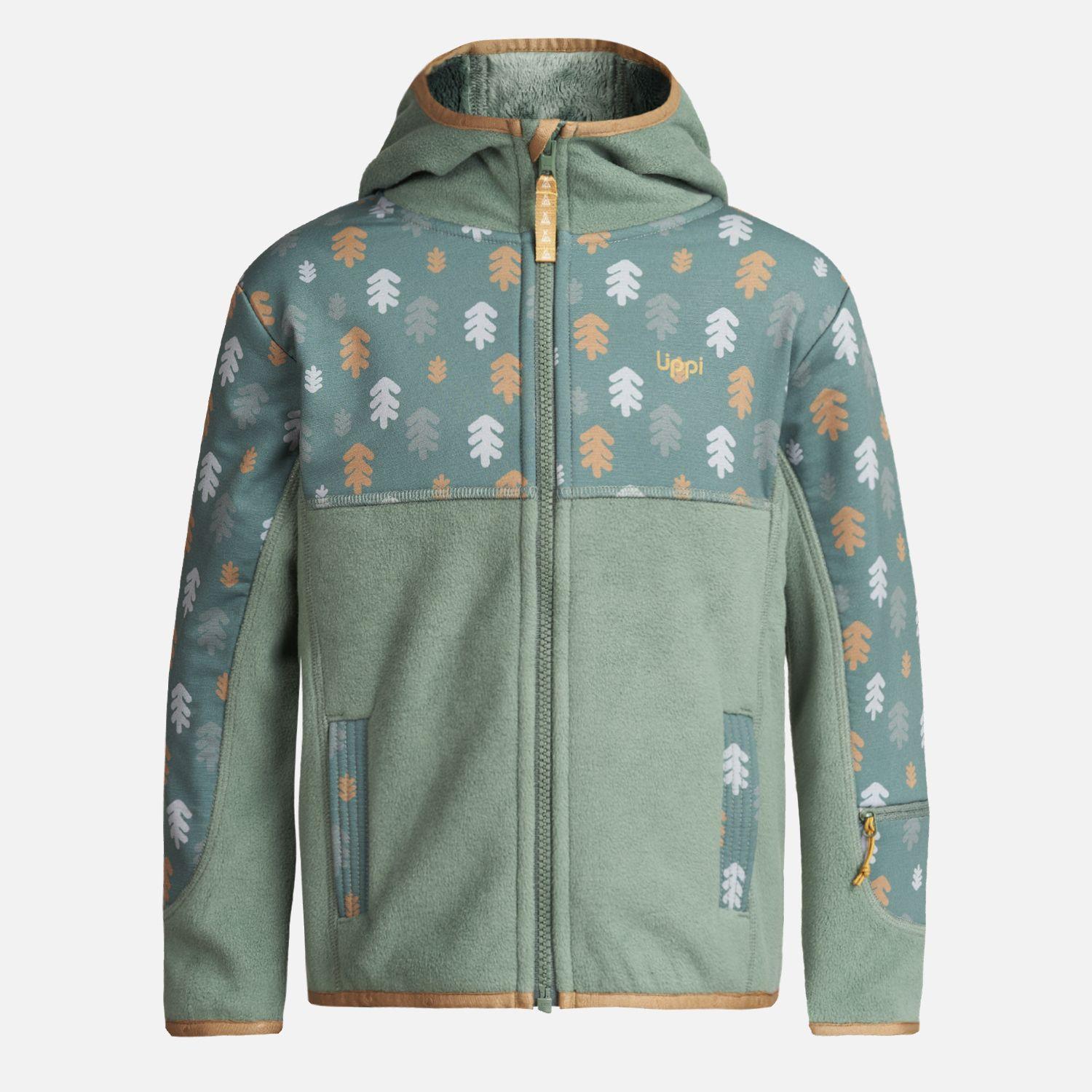 Chaqueta Niño Grillo Therm-Pro Hoody Jacket Verde Botella Lippi-0