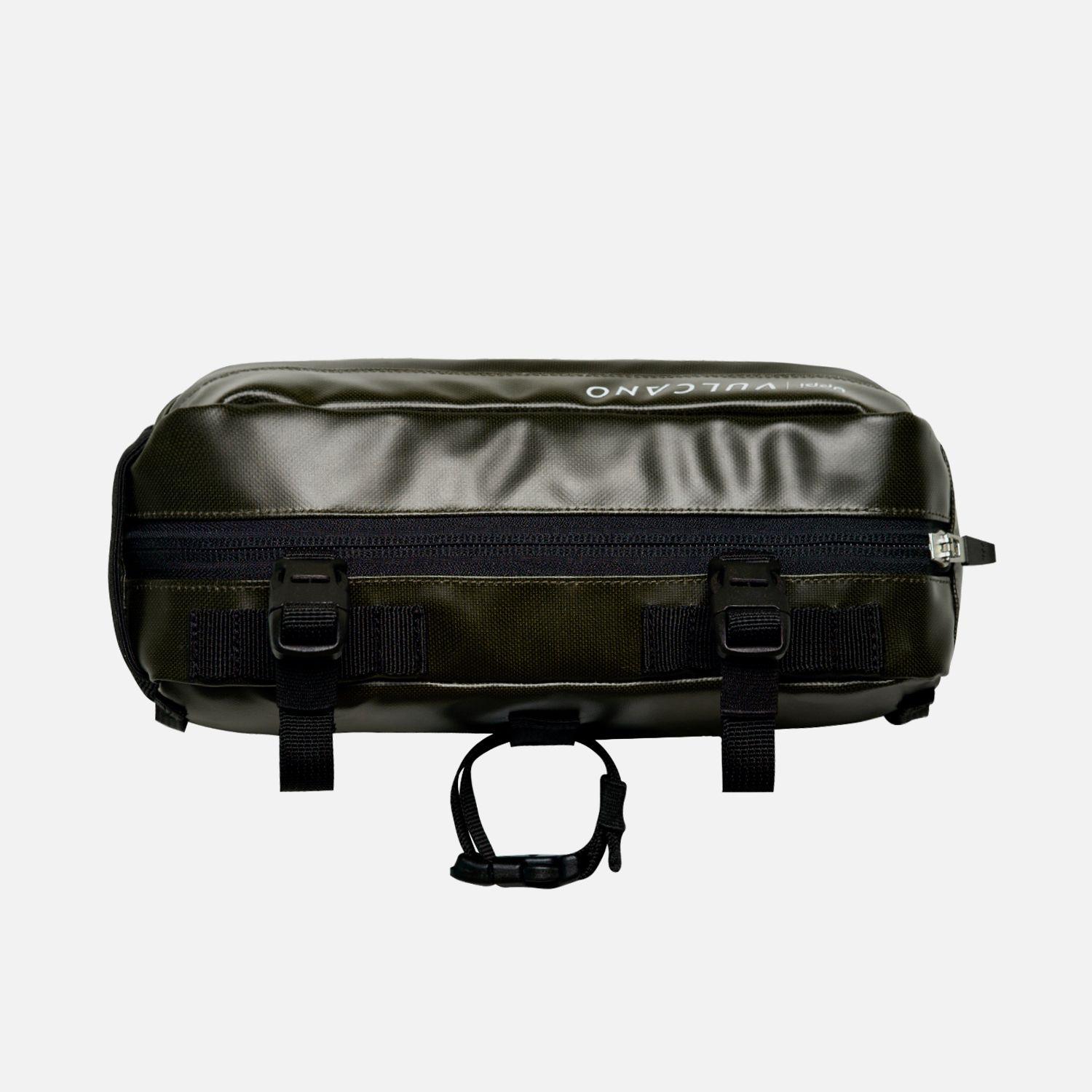 Banano Unisex Vulcano HandleBar Bag Oliva Oscuro Lippi-1
