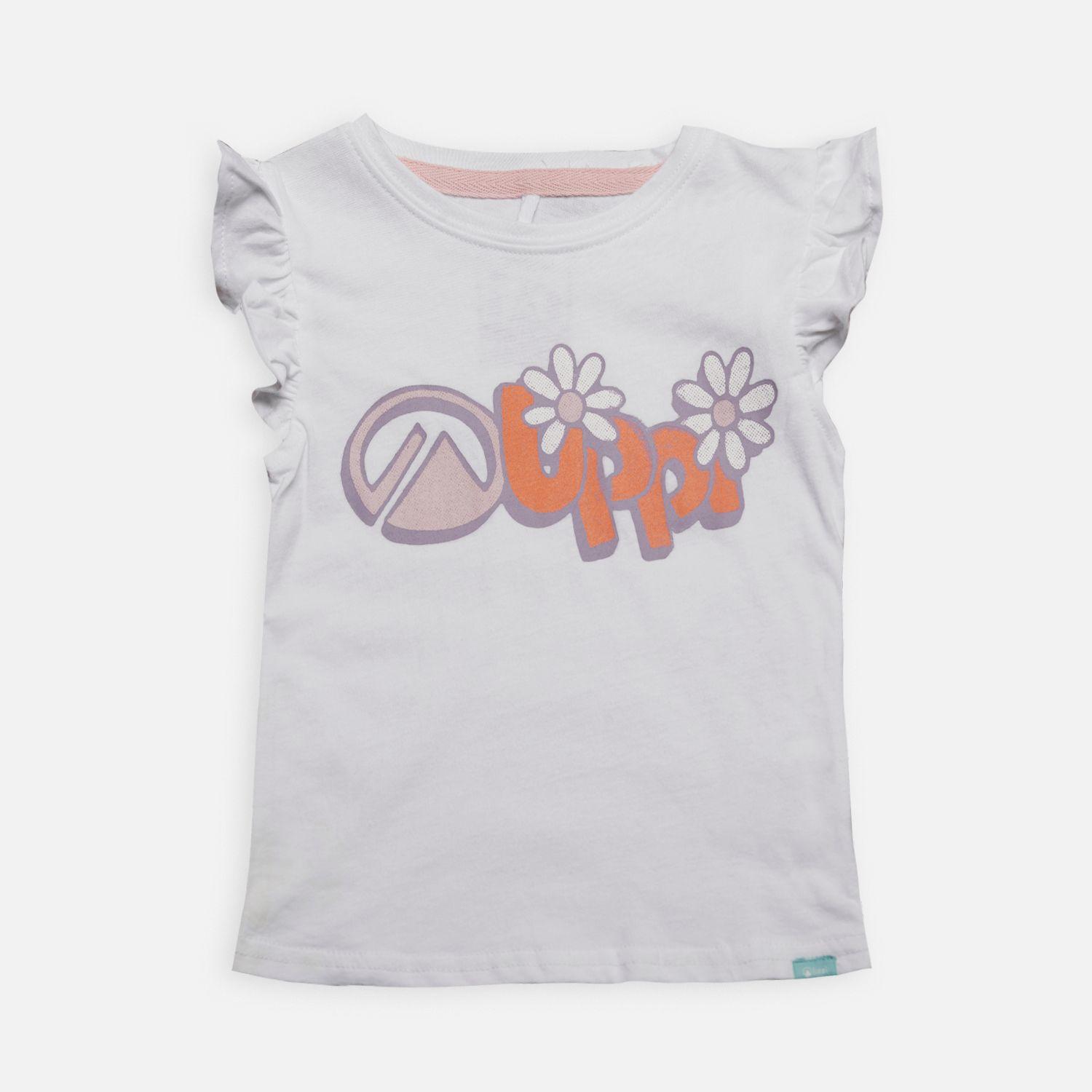 Polera Baby Girl Blossom T-Shirt Blanco Lippi-0