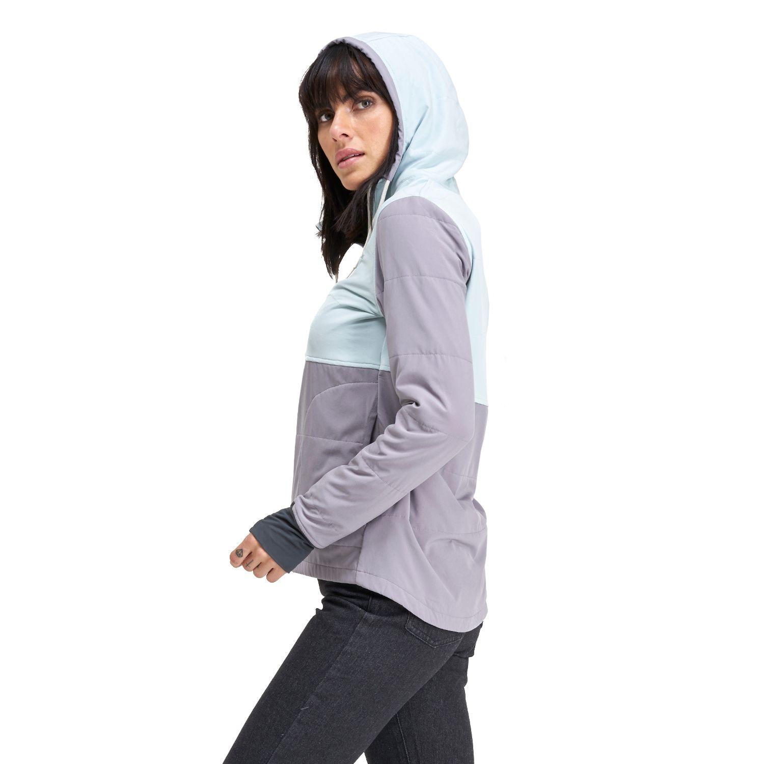 Poleron Mujer Del Sur Gris Haka Honu-2