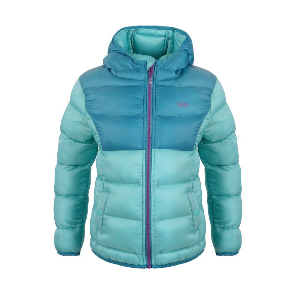 Chaqueta Niña All Winter Steam-Pro Hoody Jacket Turquesa Oscuro / Turquesa Claro Lippi-0