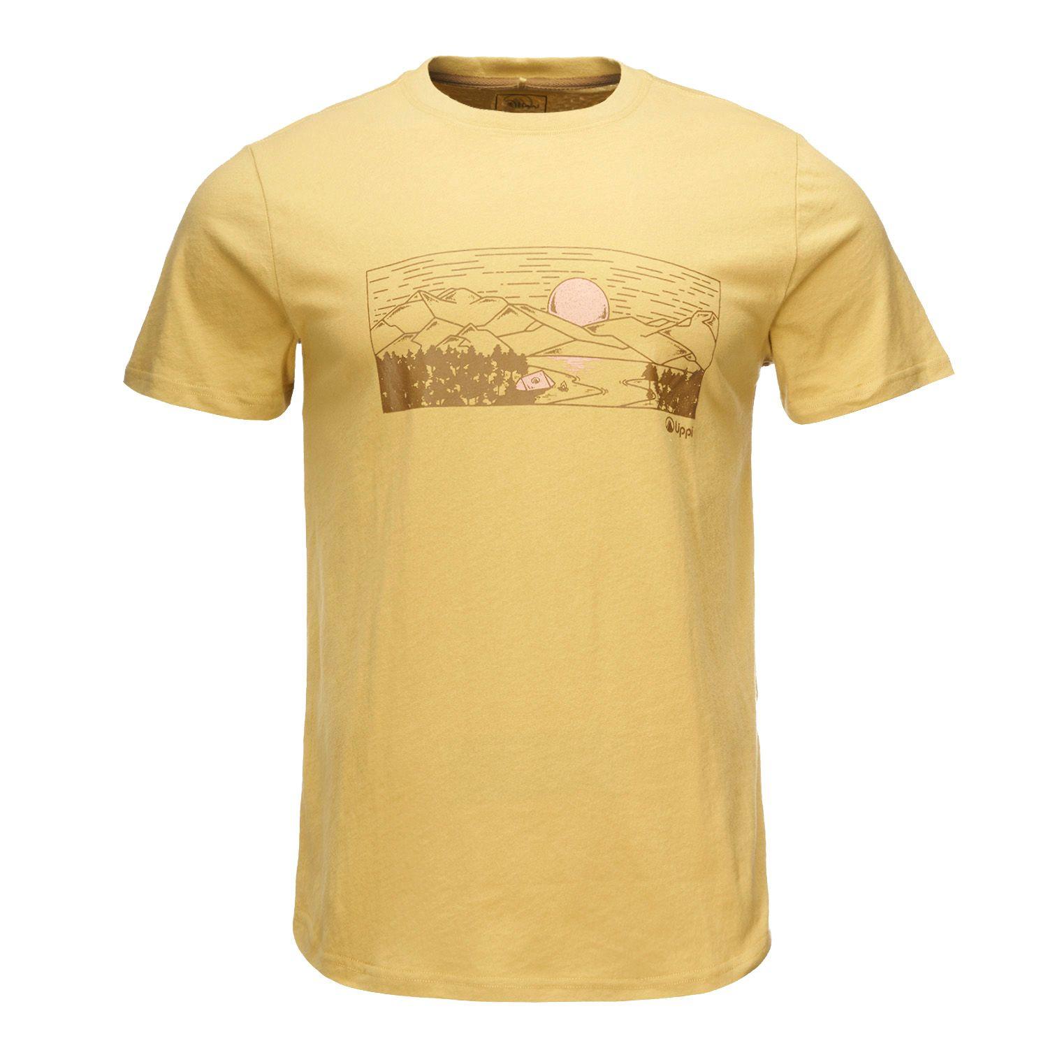 Polera Hombre Dawn UV-Stop T-Shirt Mostaza Lippi-0