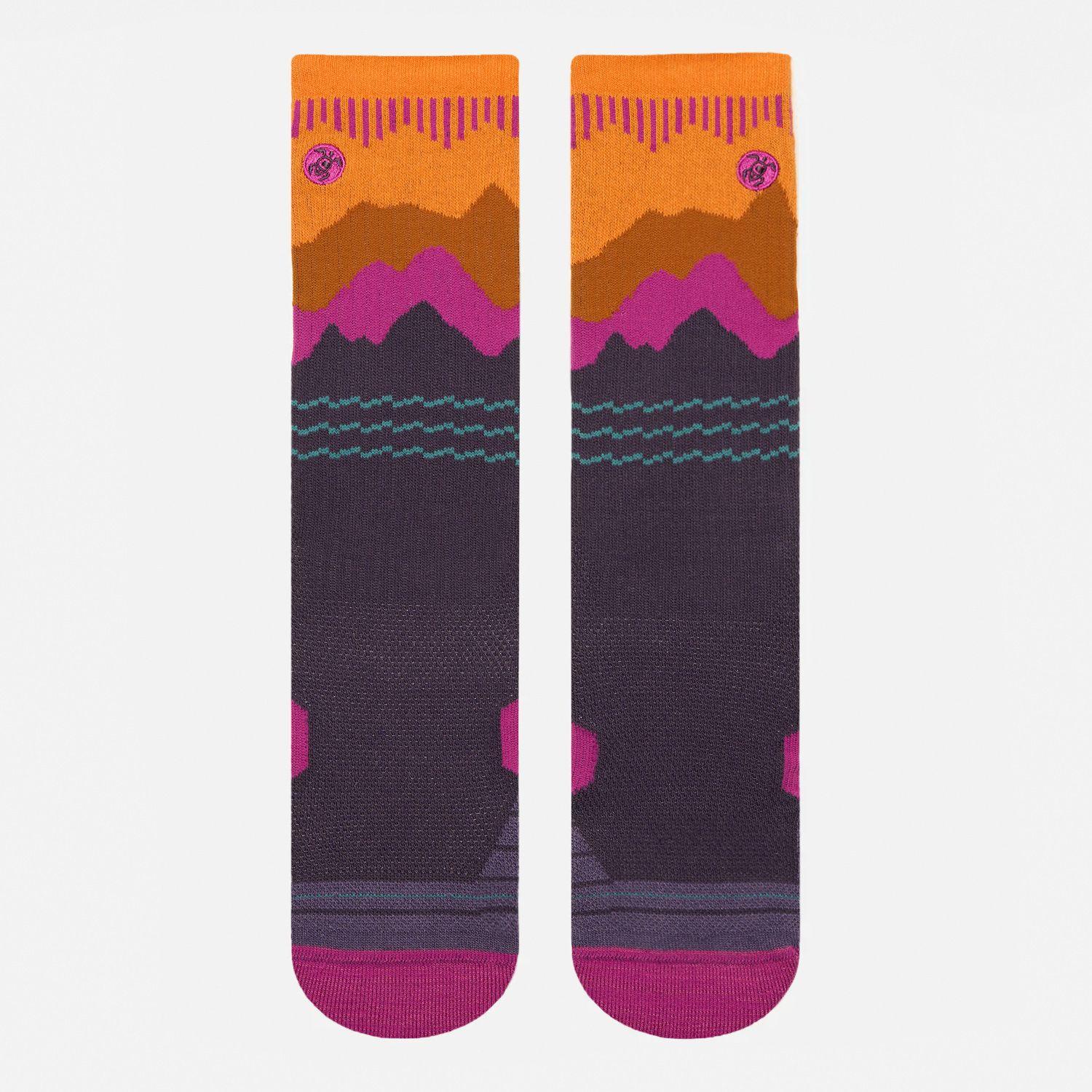 Calcetin Mujer Sendero Naranjo Haka Honu-1