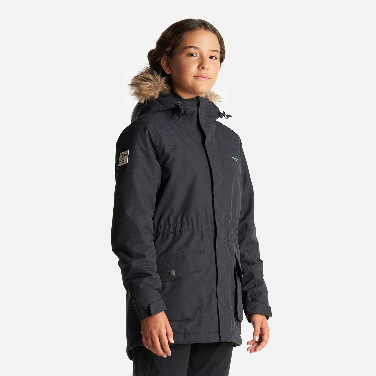 Chaqueta Teen Girl Roble B-Dry Hoody Jacket Negro Lippi-2