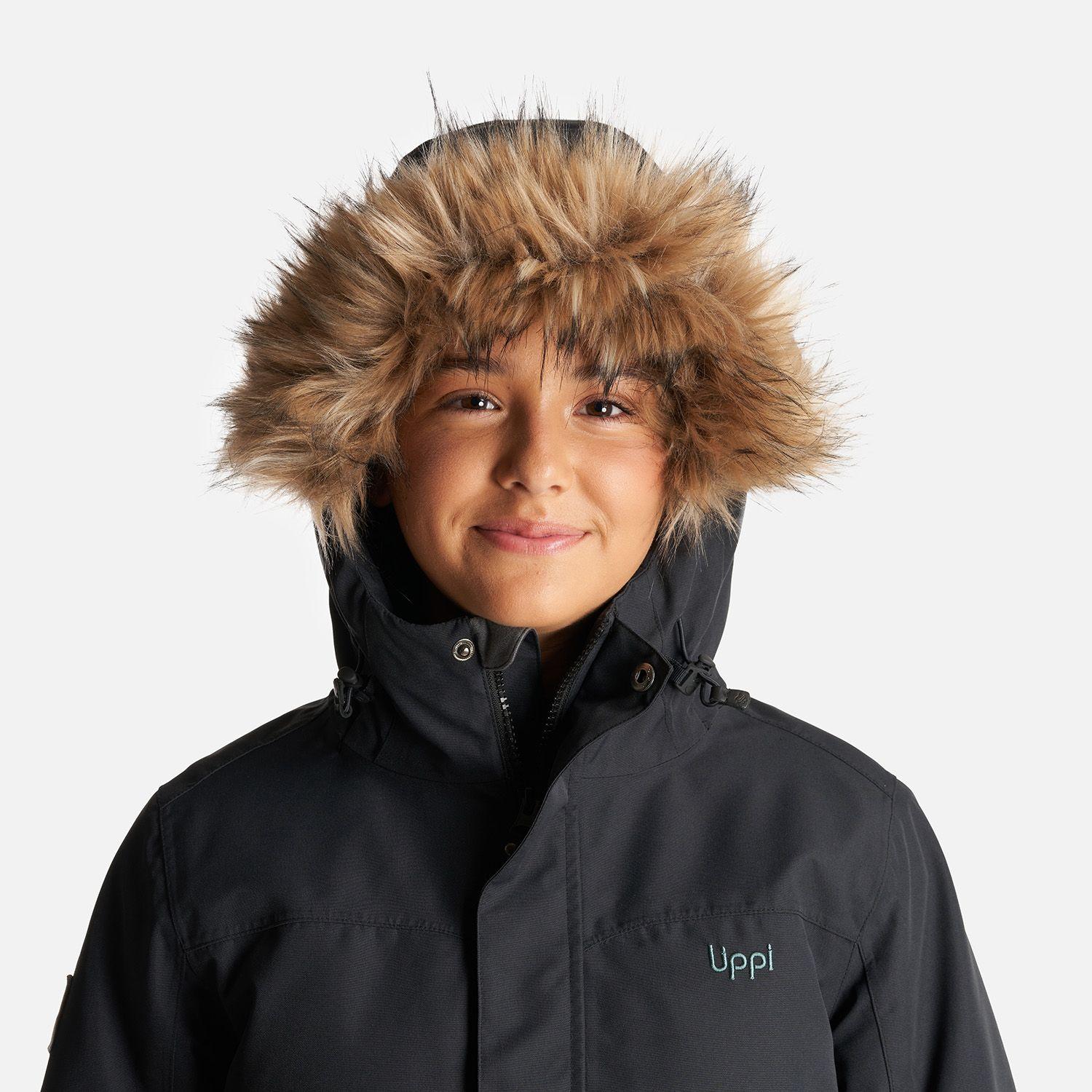 Chaqueta Teen Girl Roble B-Dry Hoody Jacket Negro Lippi-4