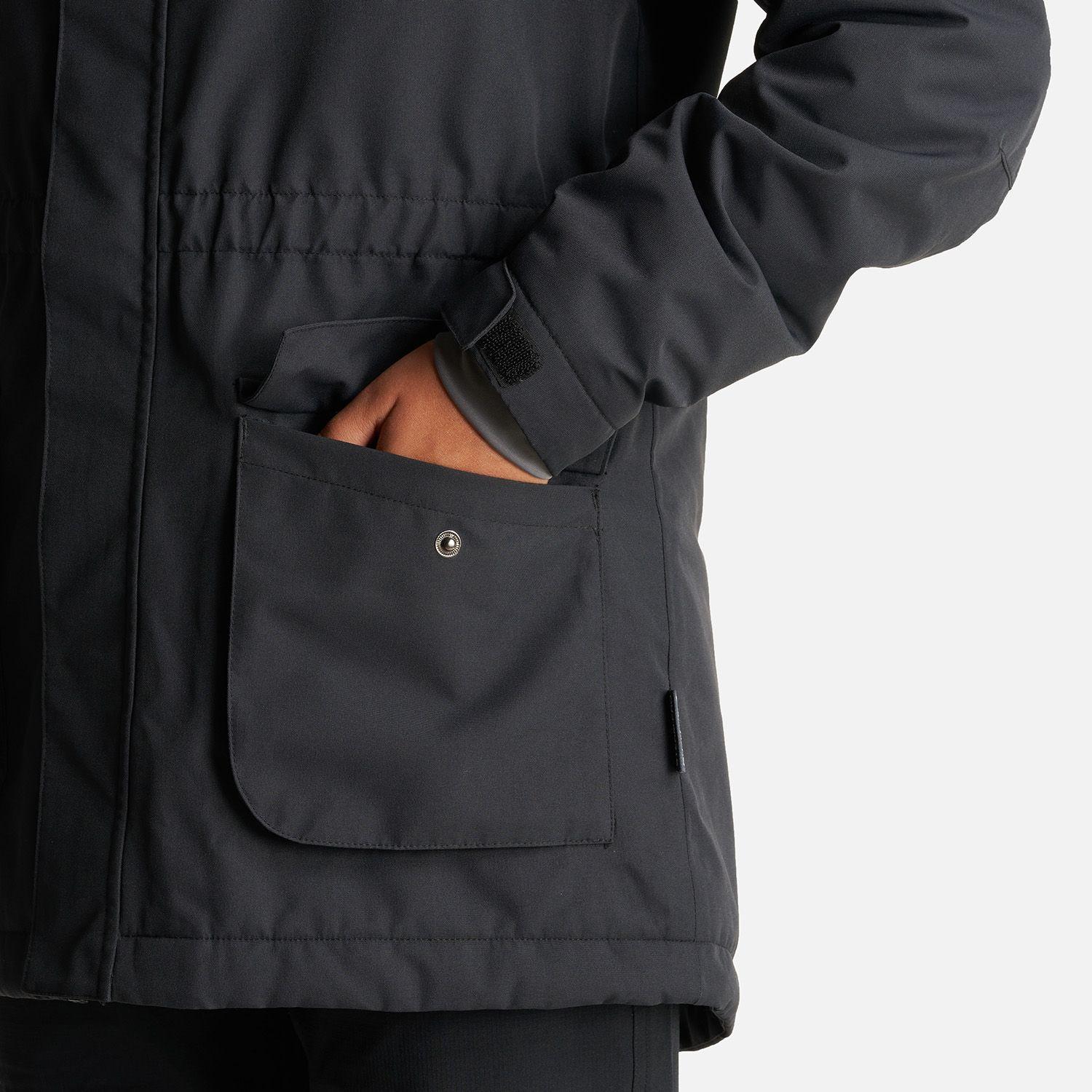 Chaqueta Teen Girl Roble B-Dry Hoody Jacket Negro Lippi-5