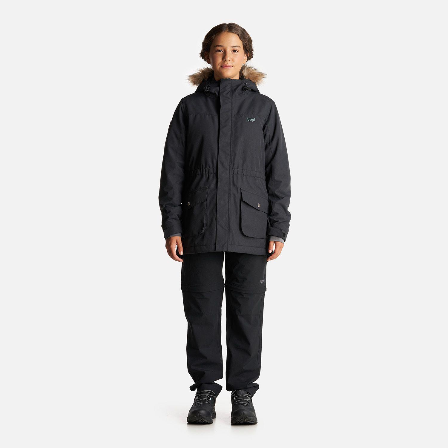 Chaqueta Teen Girl Roble B-Dry Hoody Jacket Negro Lippi-7