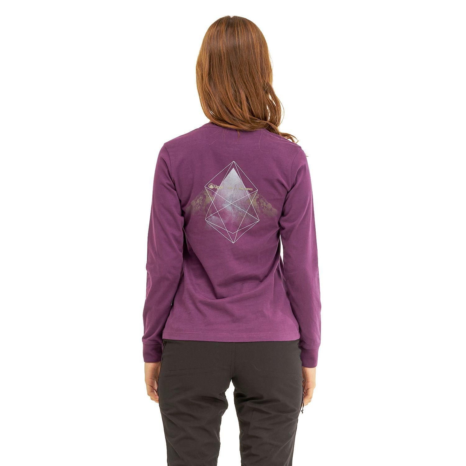 Polera Mujer Core Long Sleeve T-Shirt Uva Lippi-3