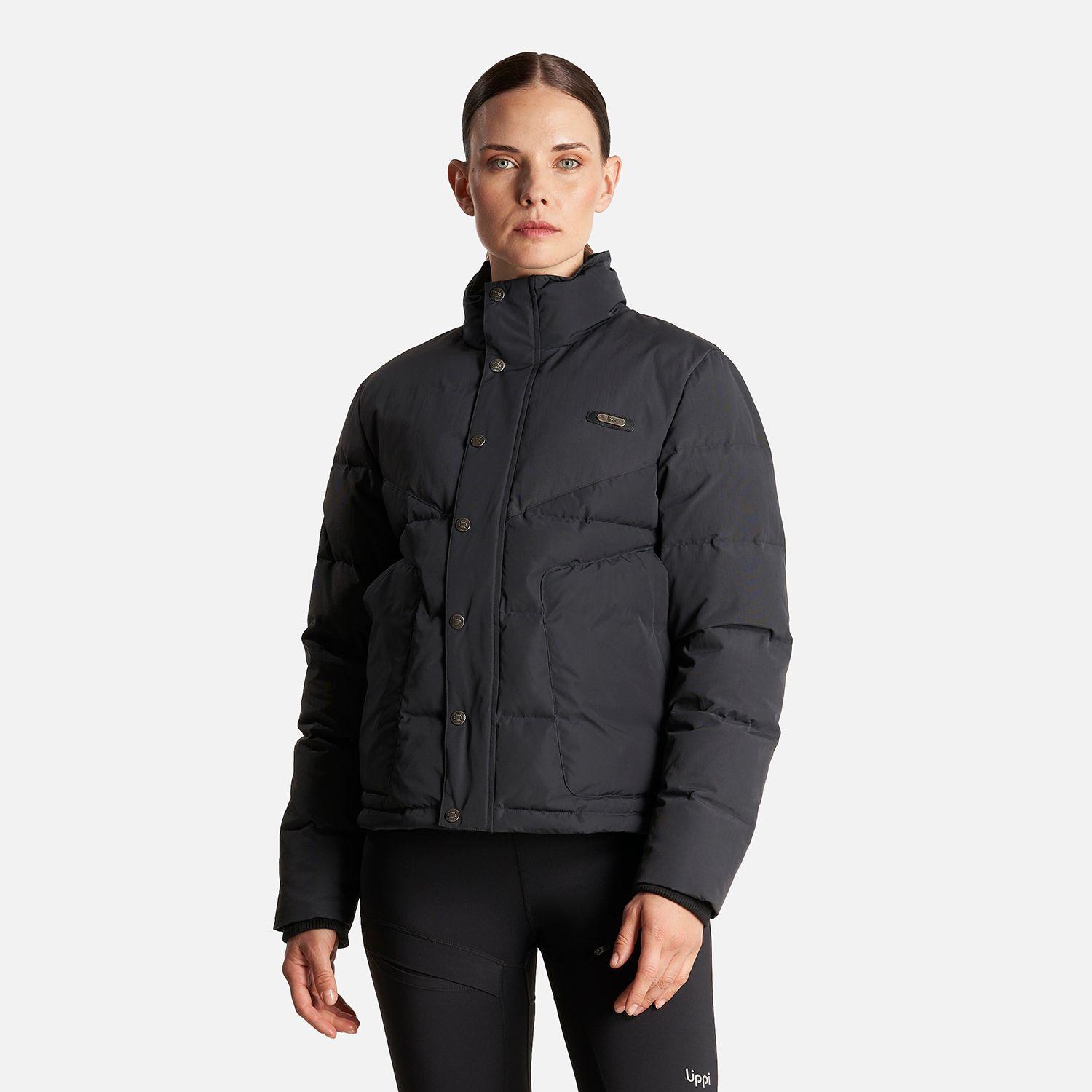 Chaqueta Mujer Kobuk Down Hoody Jacket Negro Lippi-1