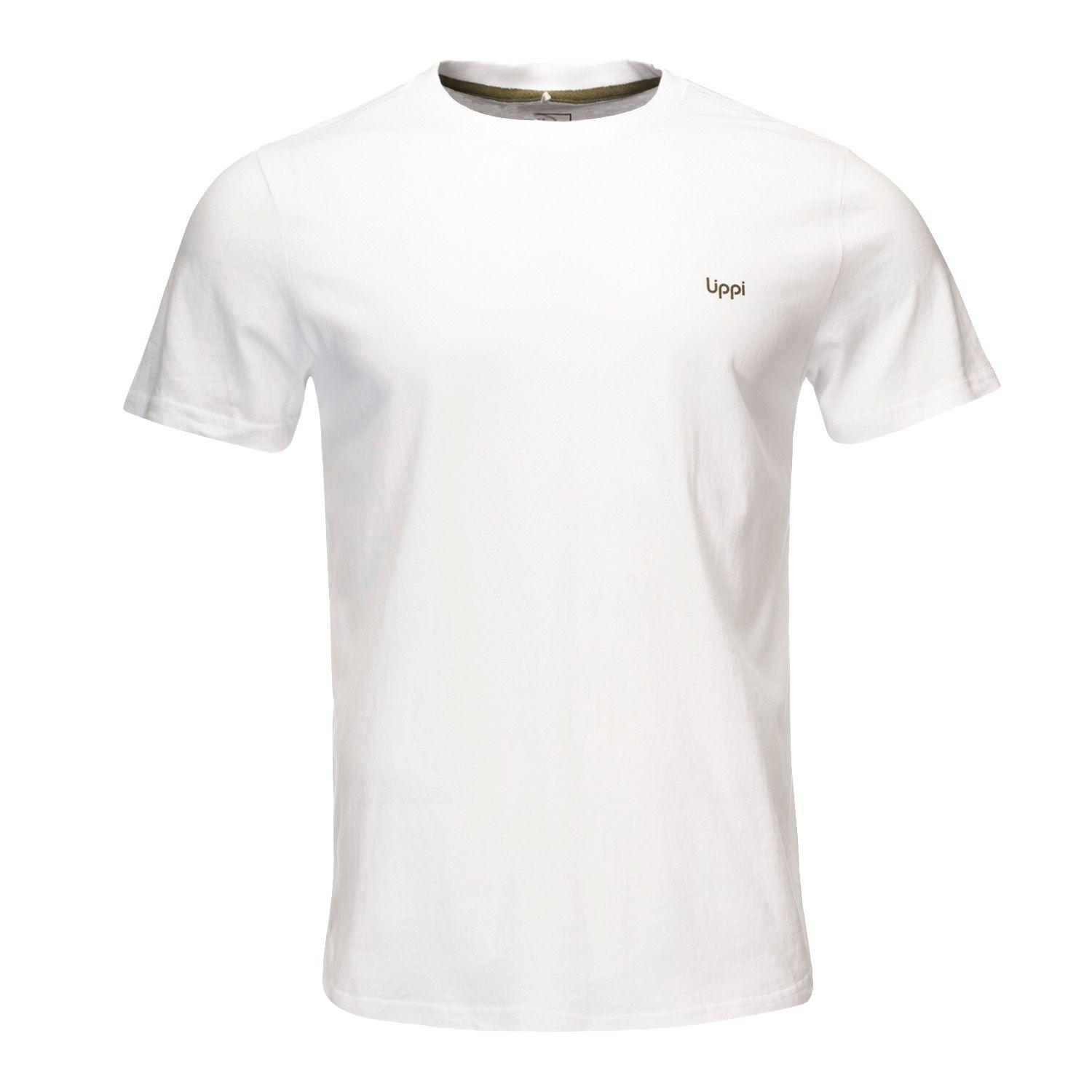 Polera Hombre Cerro Castillo T-Shirt Blanco Lippi-0