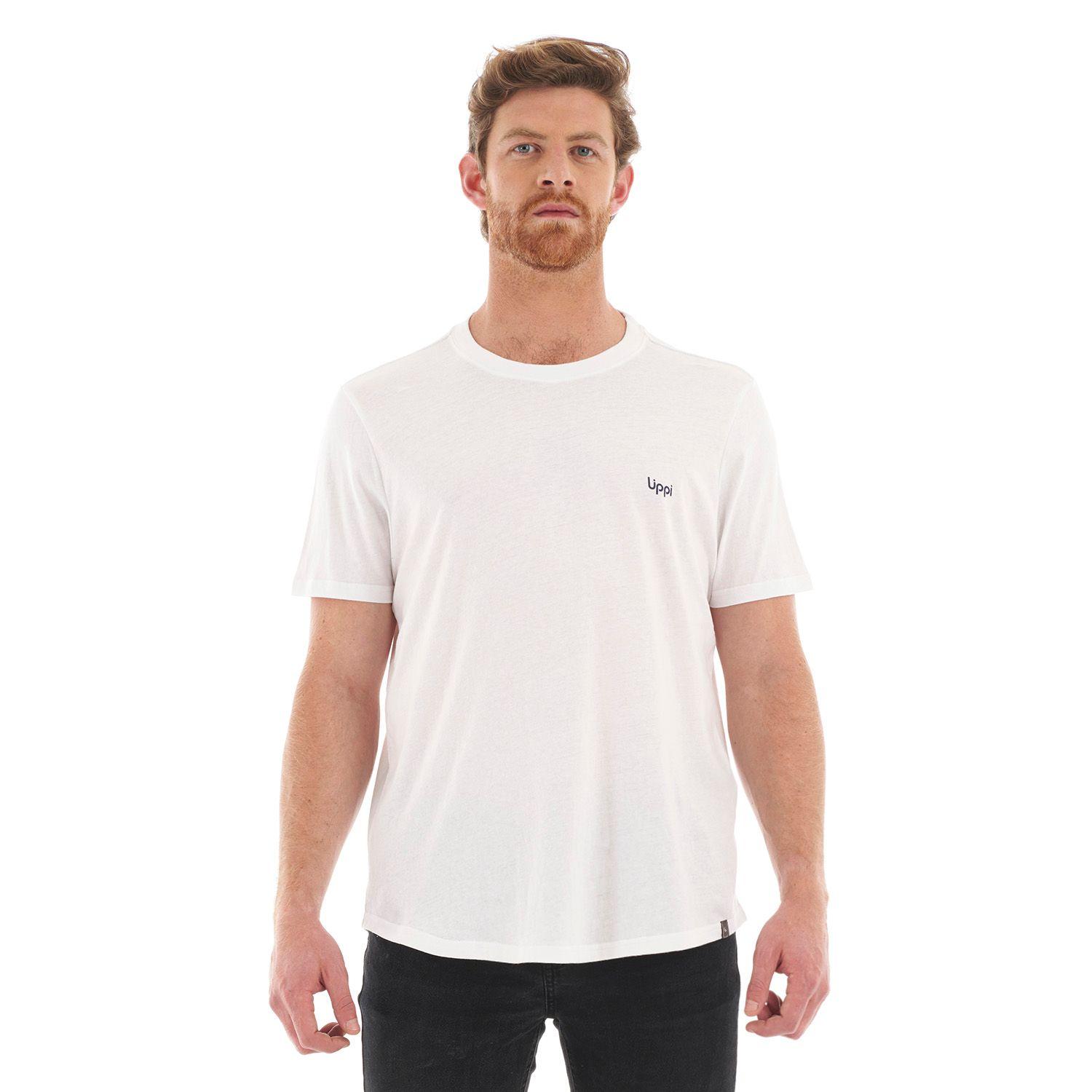 Polera Hombre Cerro Castillo T-Shirt Blanco Lippi-1