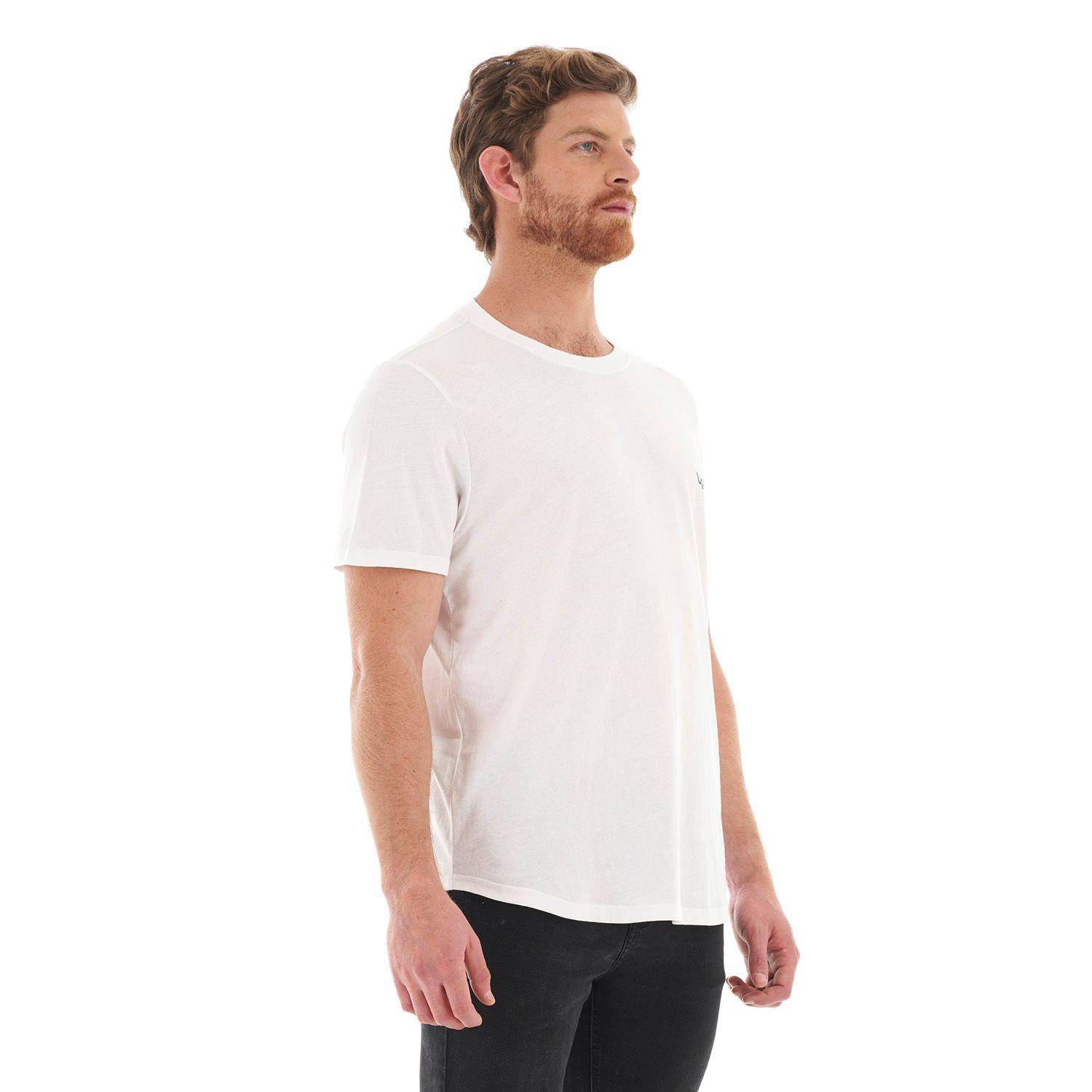 Polera Hombre Cerro Castillo T-Shirt Blanco Lippi-2