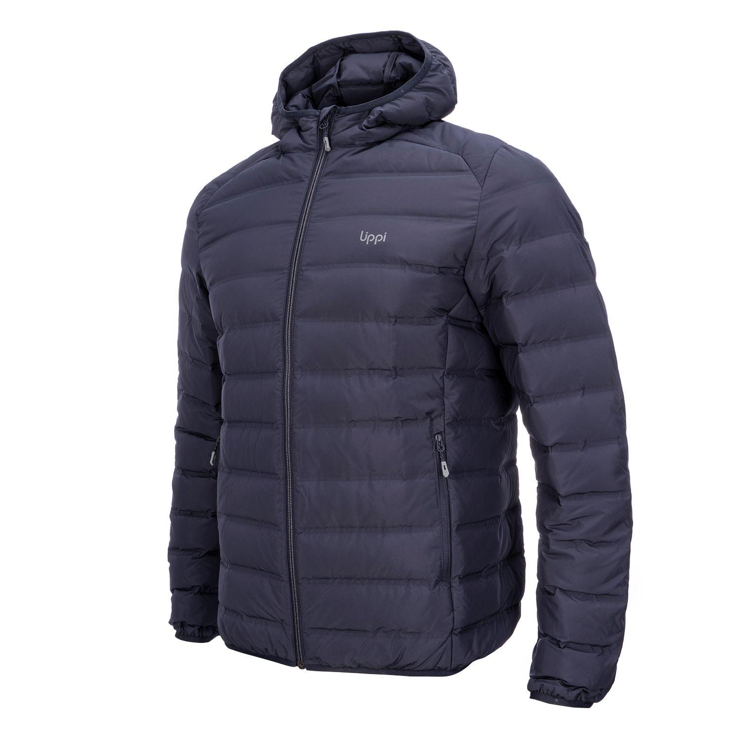Chaqueta Hombre Aspen Down Hoody Jacket Azul Marino Lippi V19-3