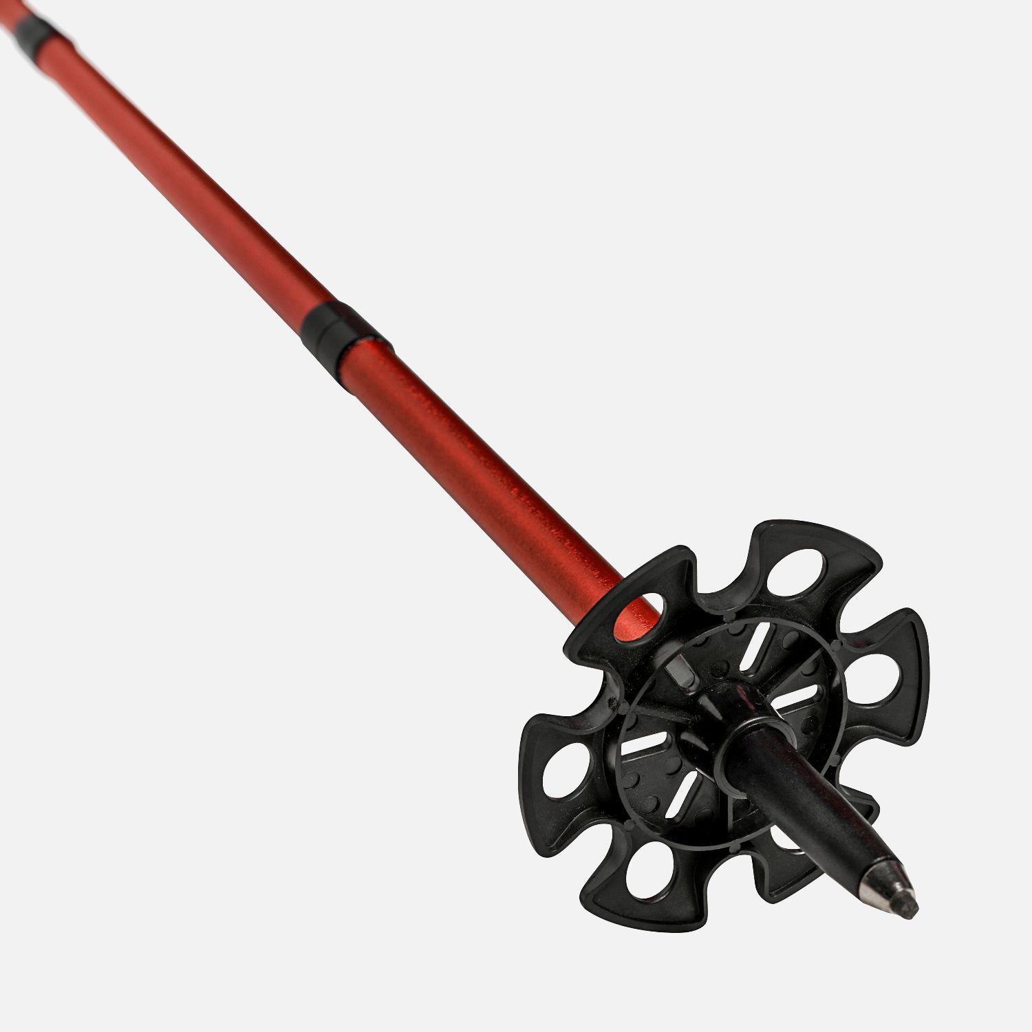 Bastones Fast Trail Duo Trekking Pole Rojo Lippi I25-3