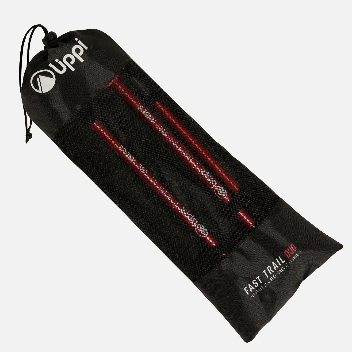 Bastones Fast Trail Duo Trekking Pole Rojo Lippi I25-5