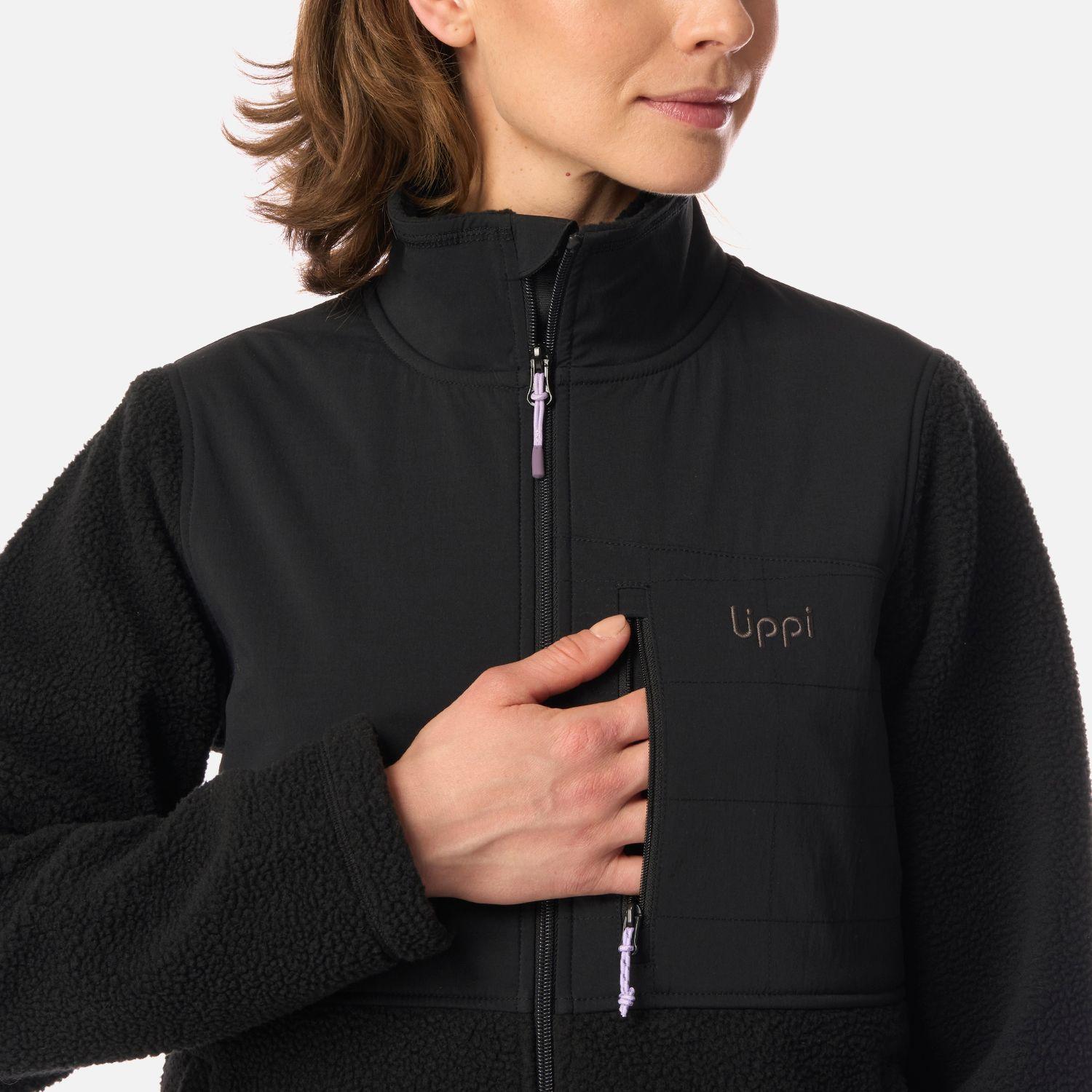 Polar Mujer Glaciar Sherpa-Pro Jacket Negro Lippi I26-3