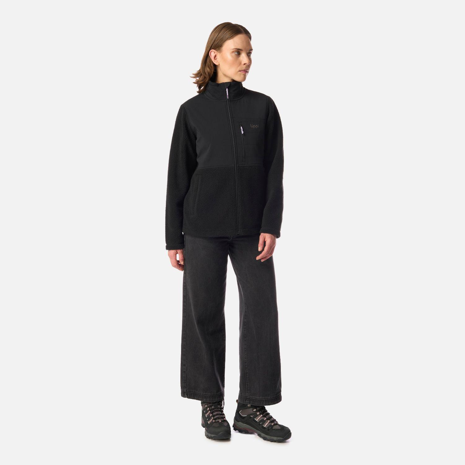 Polar Mujer Glaciar Sherpa-Pro Jacket Negro Lippi I26-5