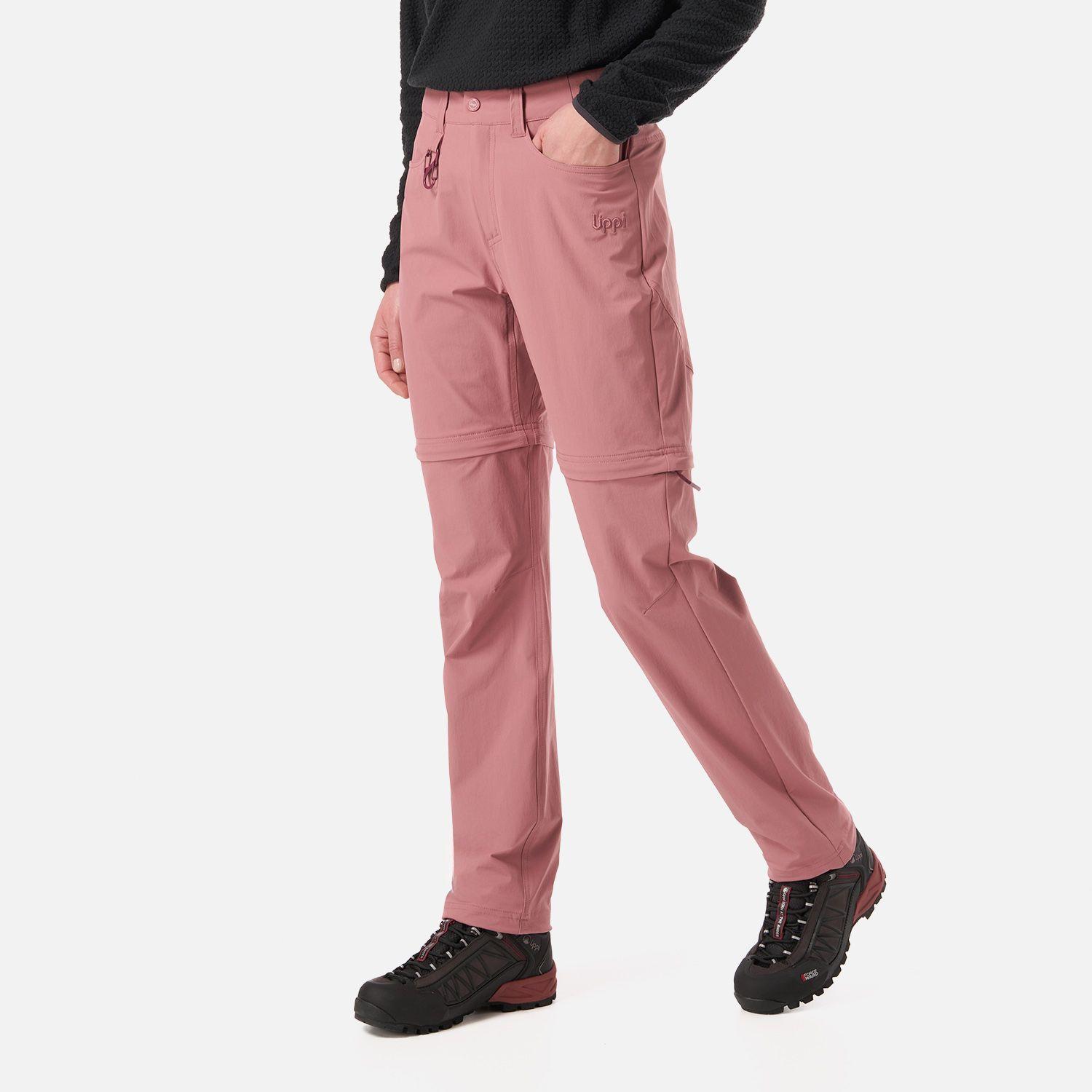 Pantalón Mujer Lennox Q-Dry Mix-2 Pants Rosa Oscuro Lippi V26-1