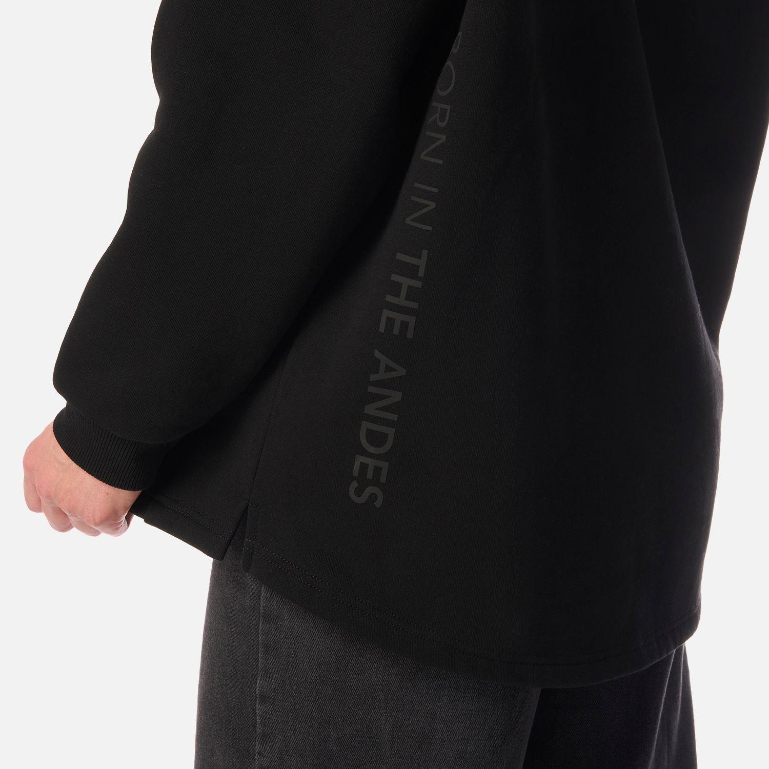 Polerón Mujer Heavy Duty Hoody Sweatshirt Negro Lippi-4