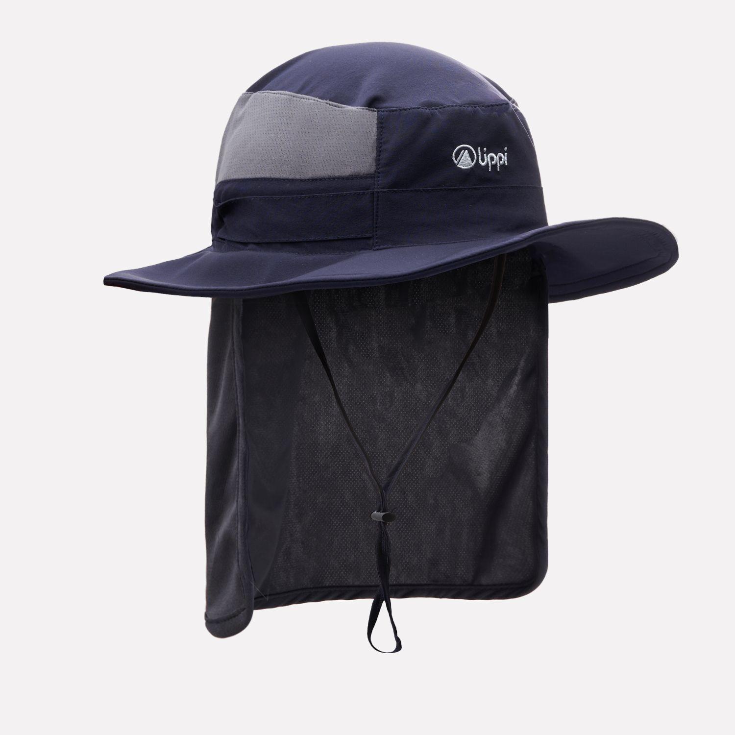 Sombrero Hombre Detachable Quepi Hat Azul Marino Lippi-0