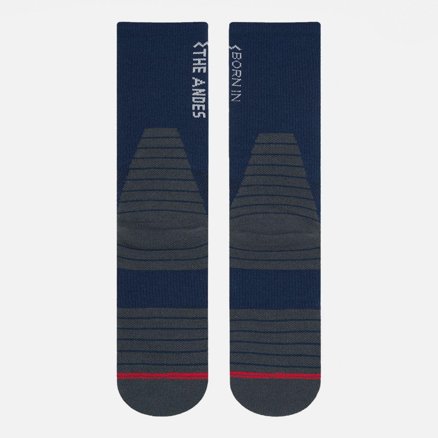 Calcetines Hombre Trekking Light Socks Azul Noche Lippi-2