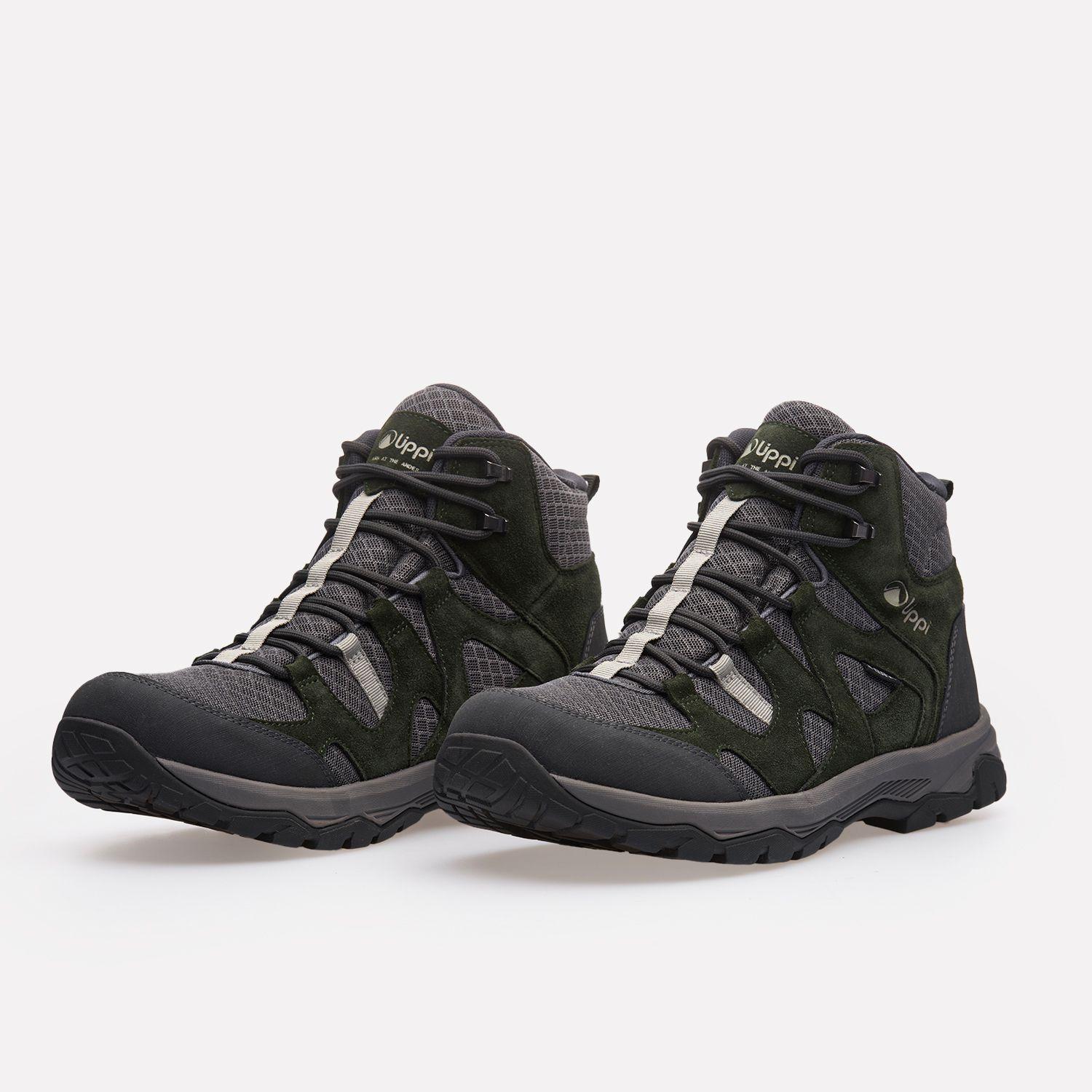 Botín Hombre Tellus Mid Verde Oscuro Lippi I24-2