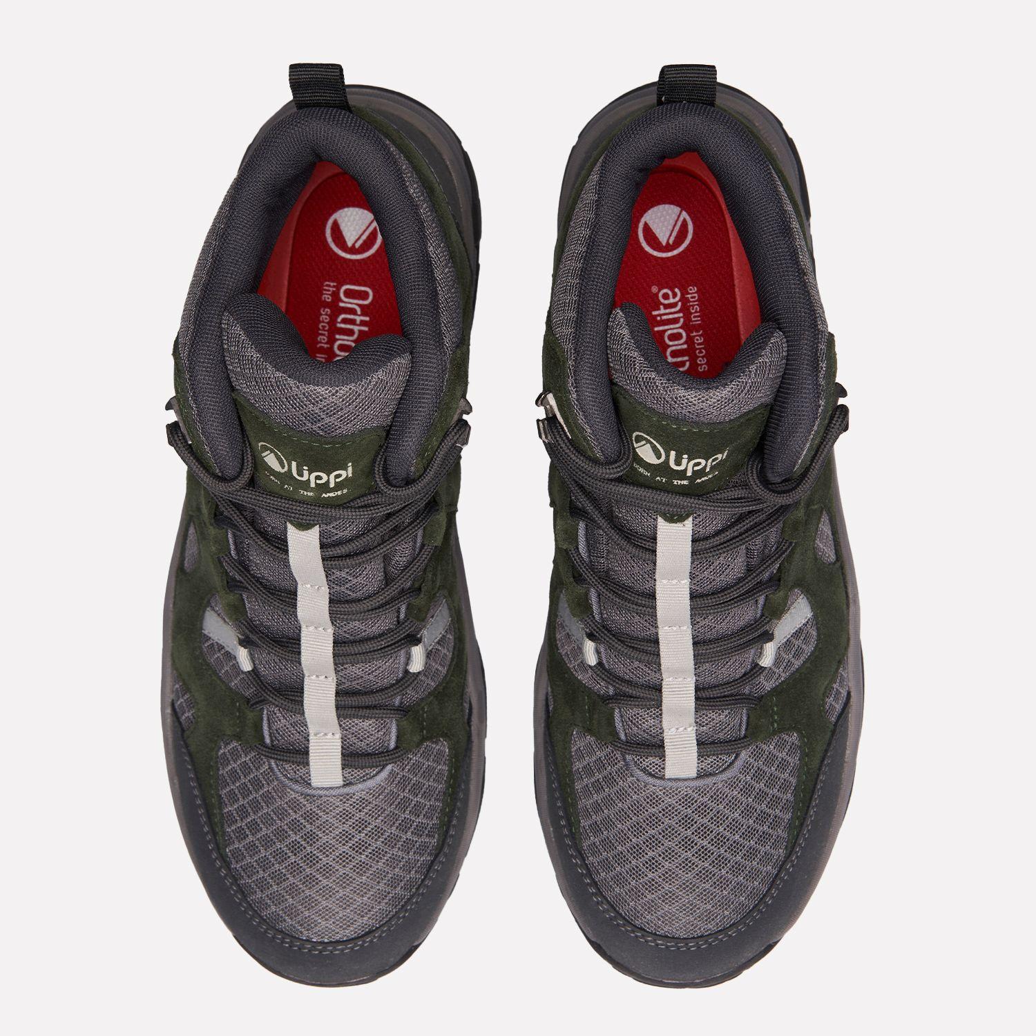 Botín Hombre Tellus Mid Verde Oscuro Lippi I24-5