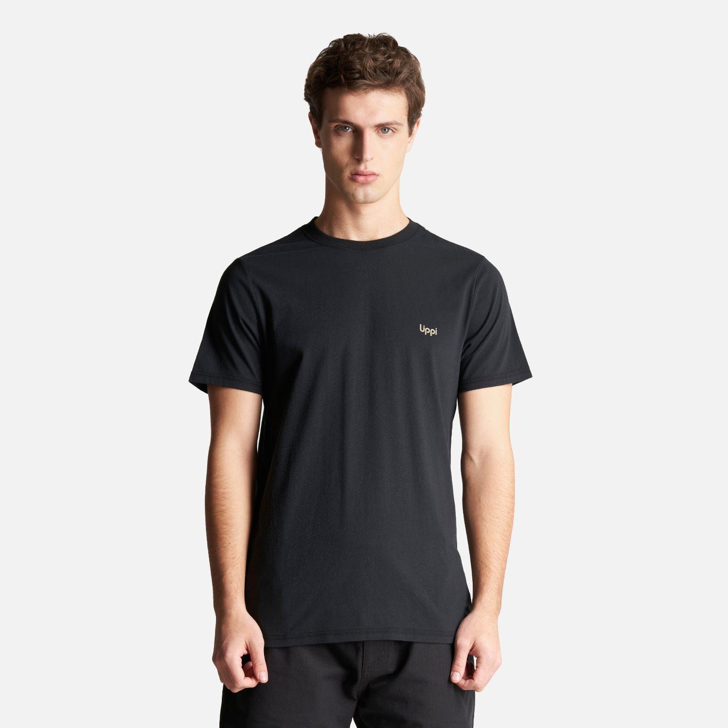 Polera Hombre Fire Place T-Shirt negro Lippi-1