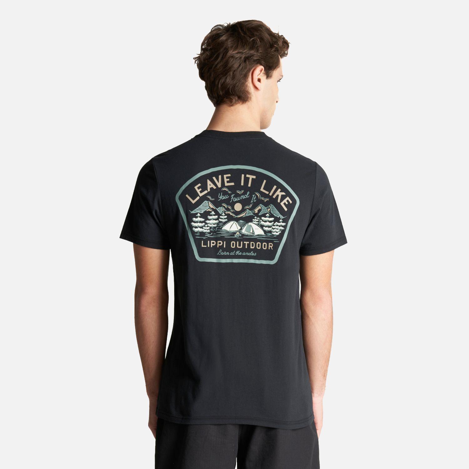 Polera Hombre Fire Place T-Shirt negro Lippi-5