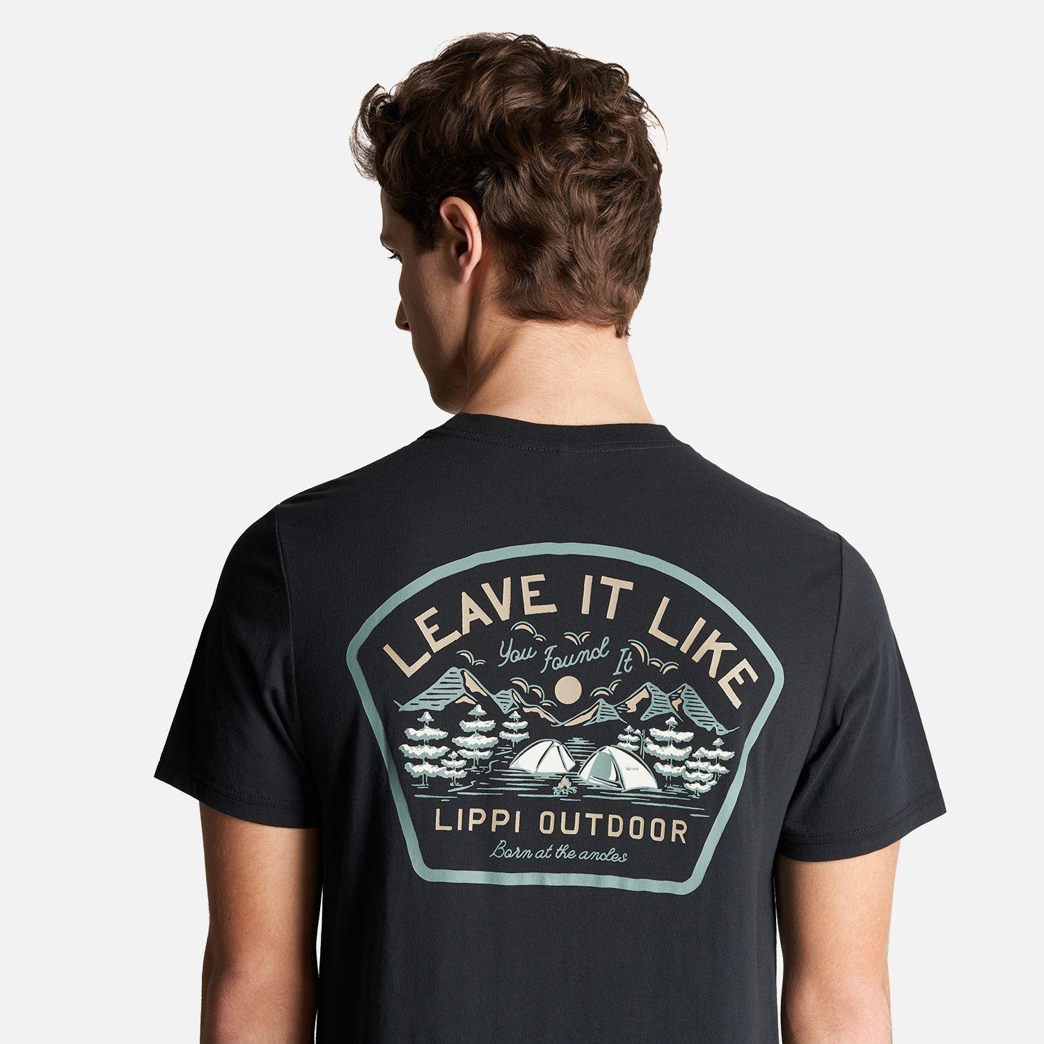 Polera Hombre Fire Place T-Shirt negro Lippi-6