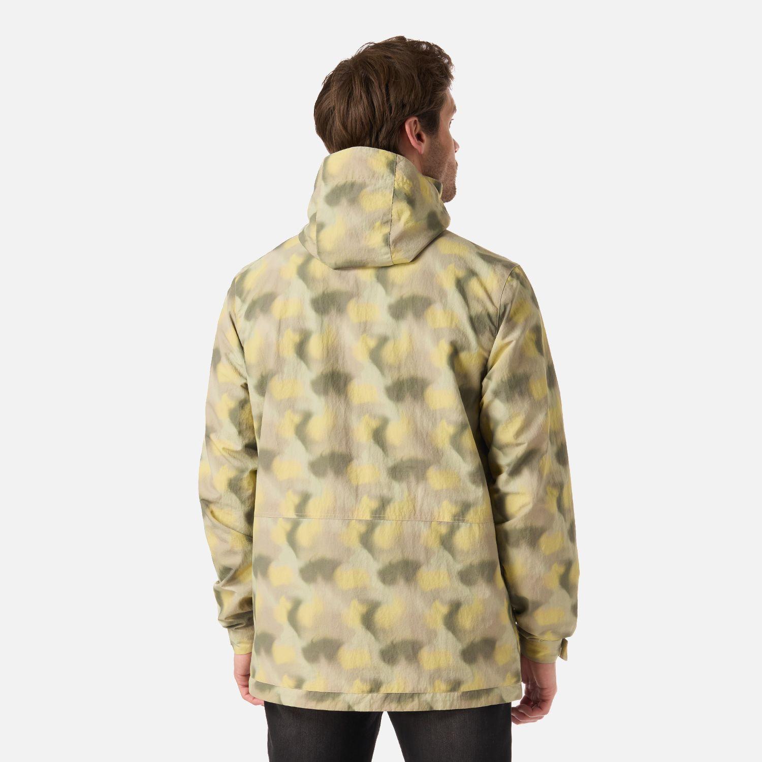 Chaqueta Hombre CityMe WindBreaker Hoody Jacket Print Verde Lippi V26-2