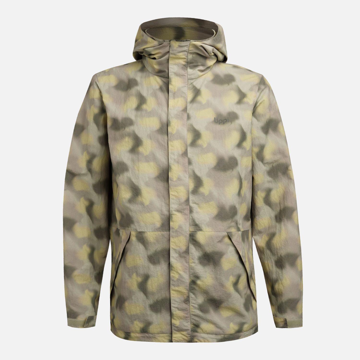 Chaqueta Hombre CityMe WindBreaker Hoody Jacket Print Verde Lippi V26-8