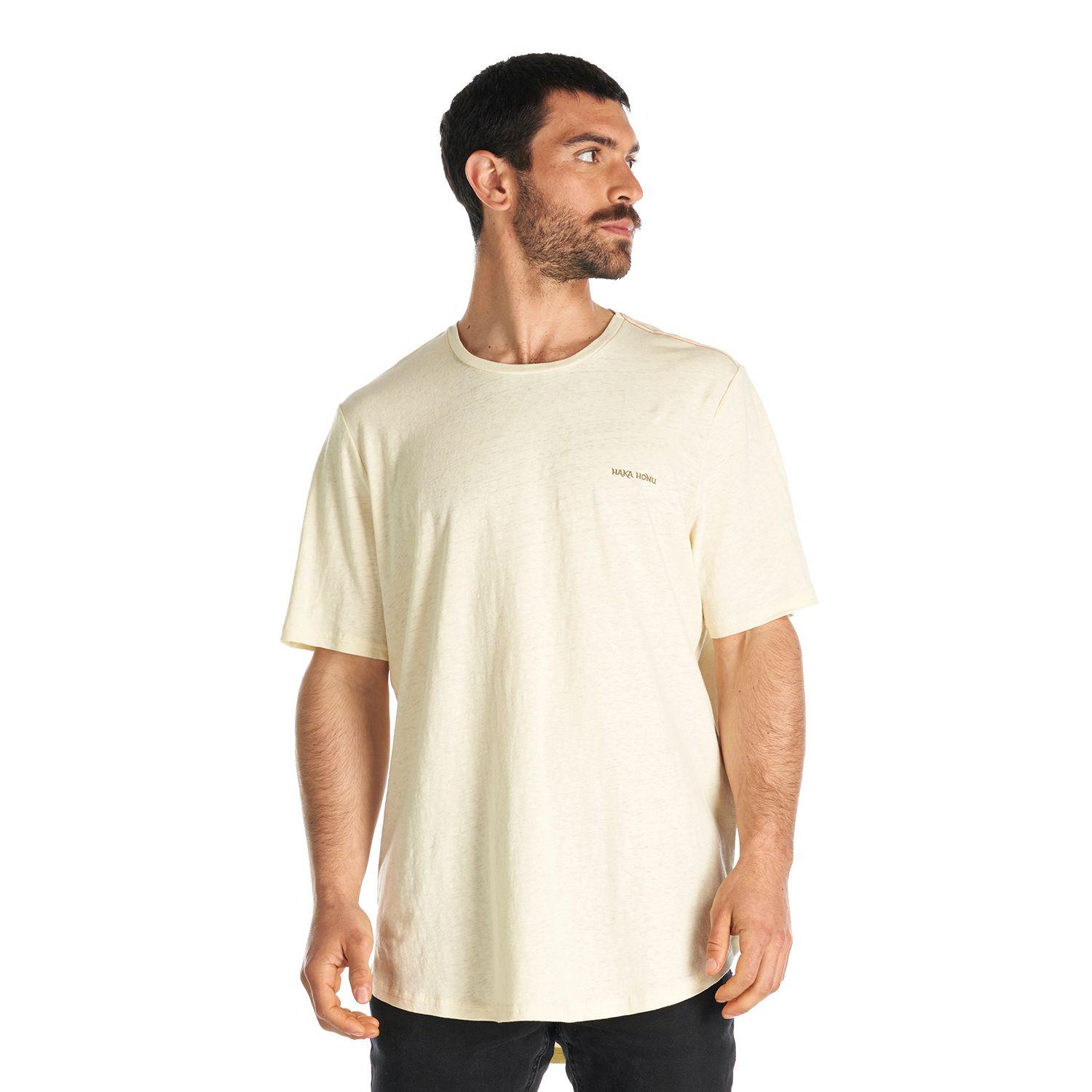 Polera Hombre Natural Crudo Haka Honu V22-1