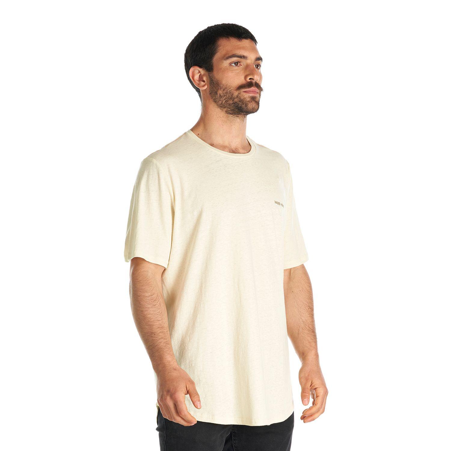 Polera Hombre Natural Crudo Haka Honu V22-2