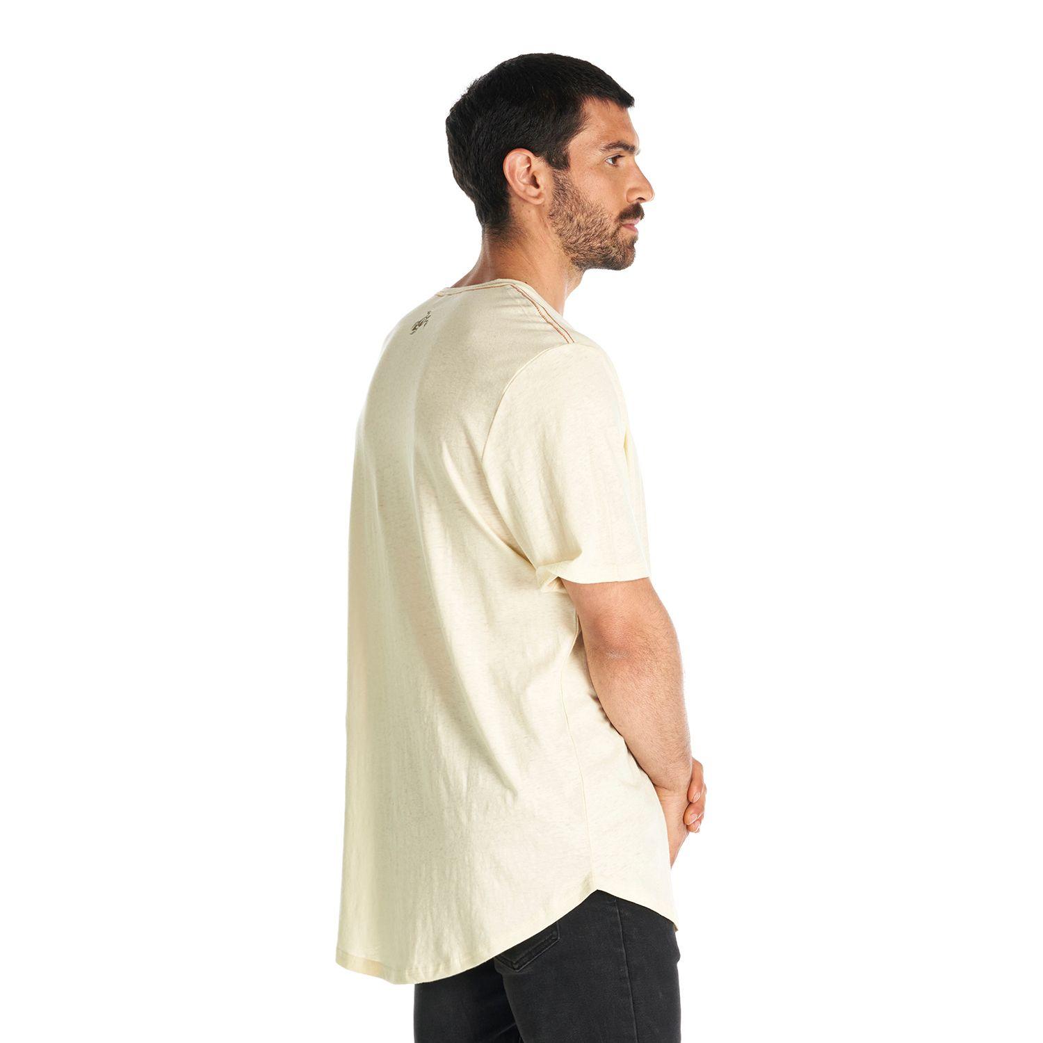 Polera Hombre Natural Crudo Haka Honu V22-4