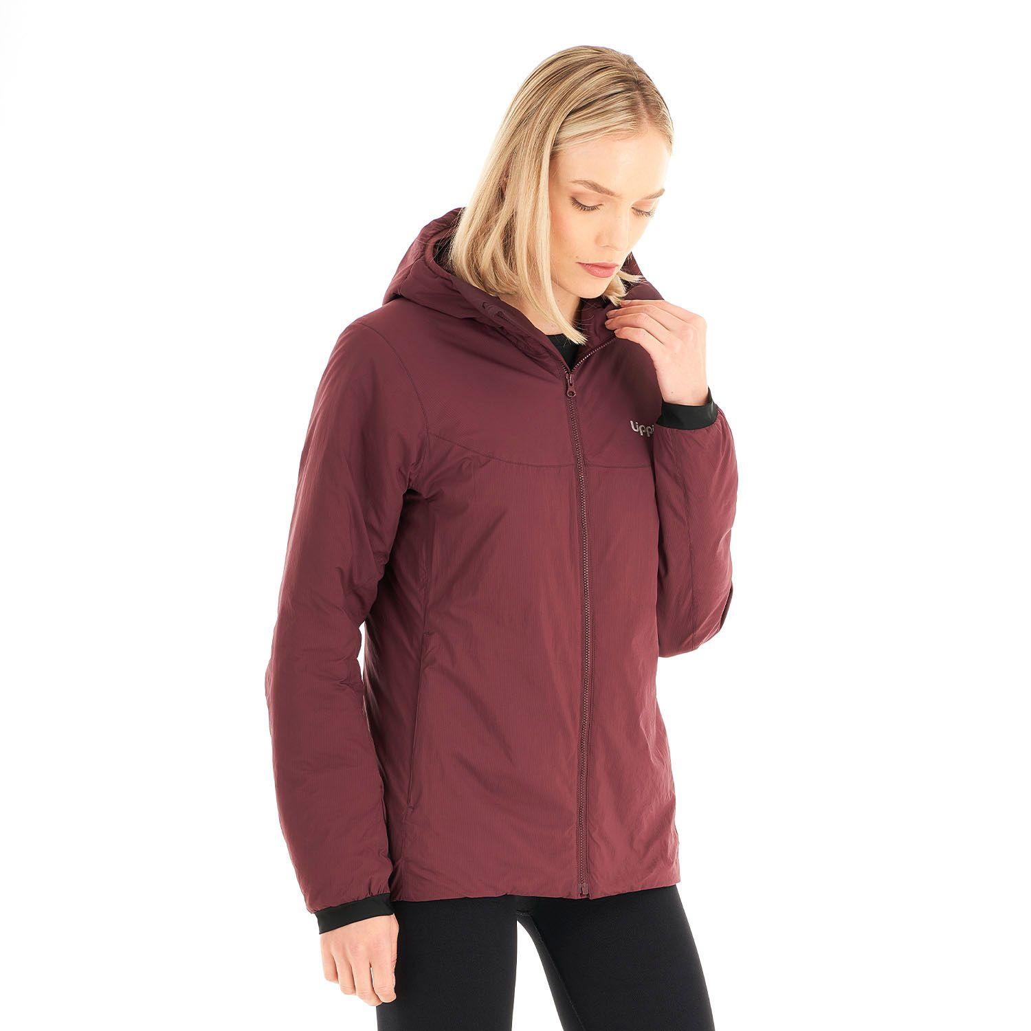 Chaqueta Mujer Spry Steam-Pro Hoody Jacket Burdeo Lippi I21-2