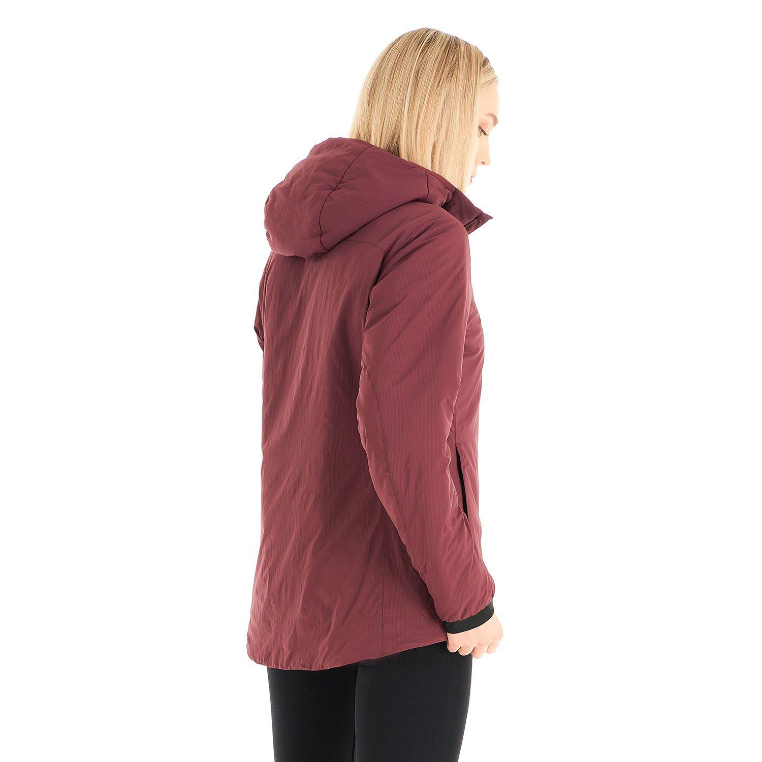 Chaqueta Mujer Spry Steam-Pro Hoody Jacket Burdeo Lippi I21-4