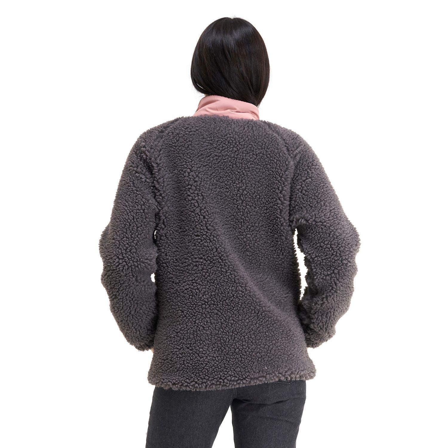 Chaqueta Mujer Zip-porrito Gris Haka Honu-2