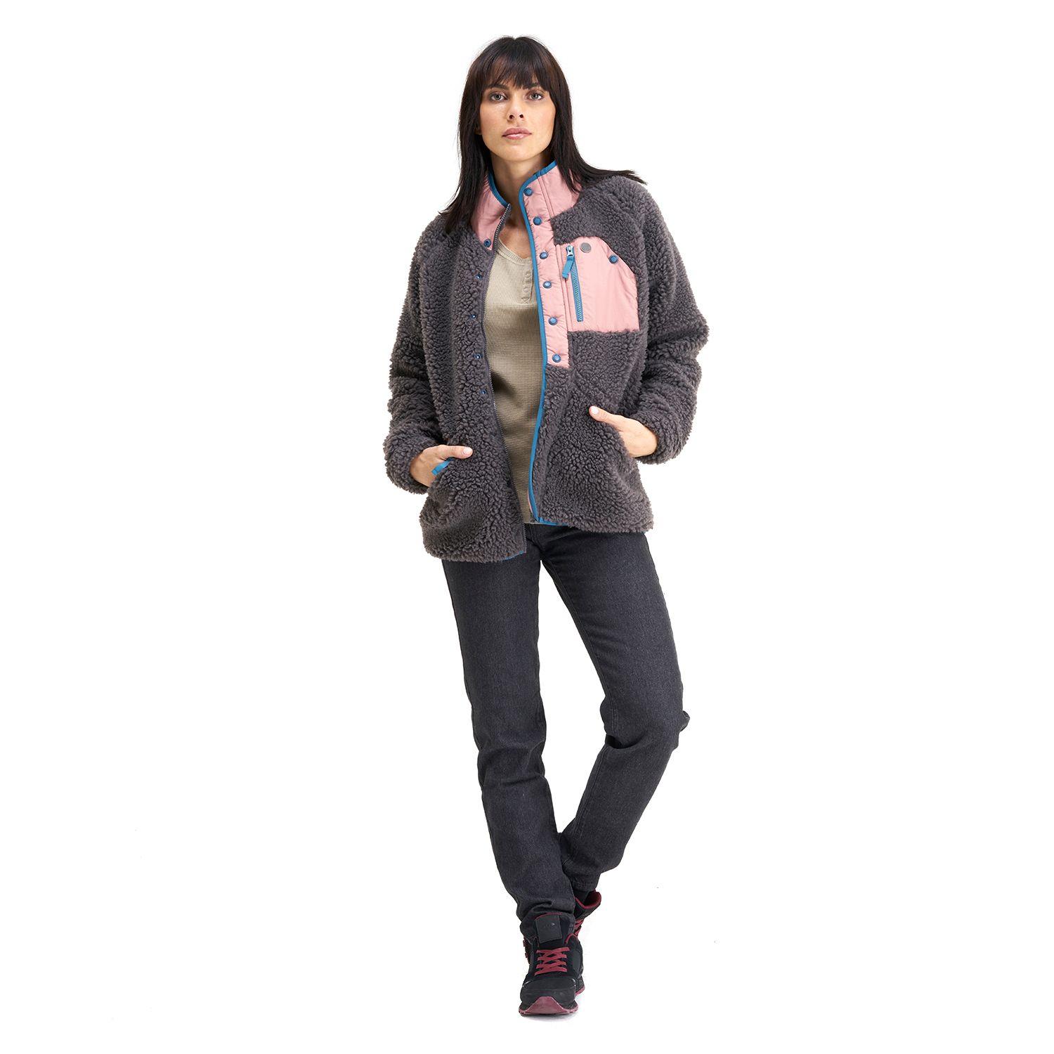 Chaqueta Mujer Zip-porrito Gris Haka Honu-7
