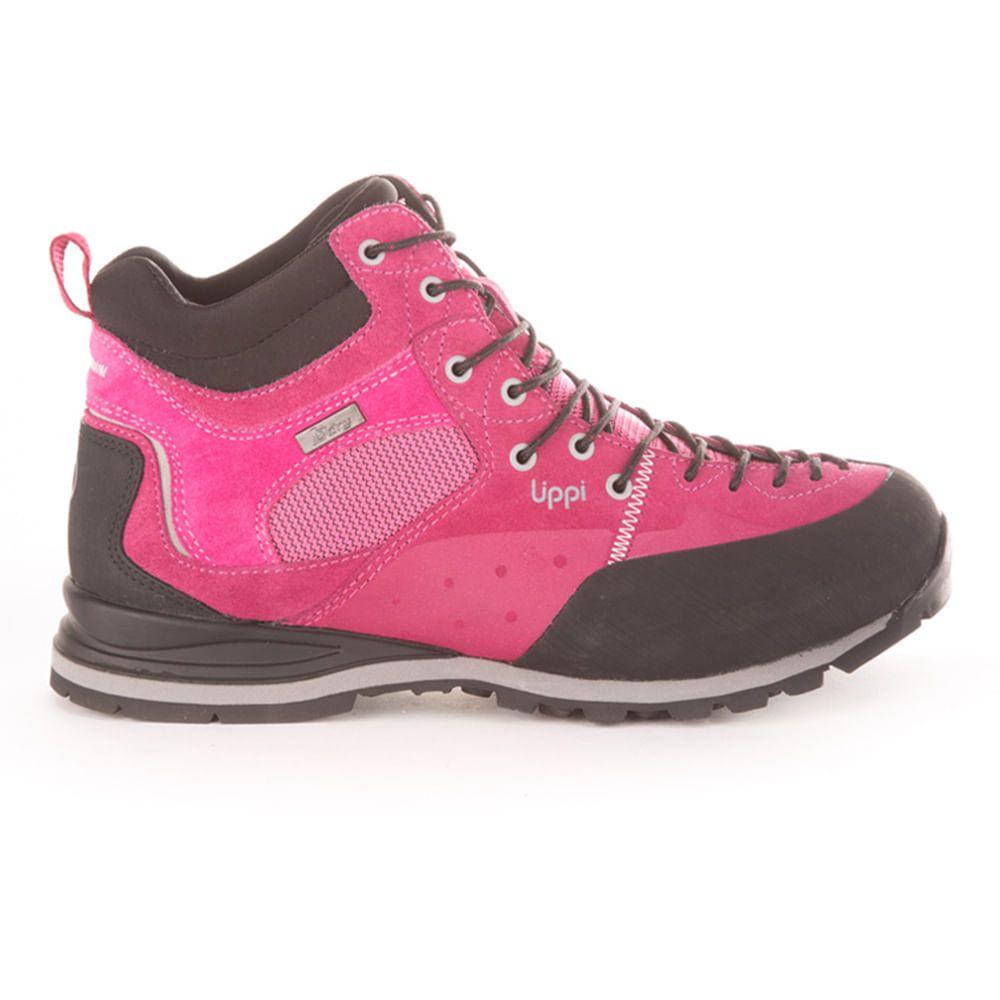 Botín Mujer Vitor Mid Fucsia/Gris Lippi-0