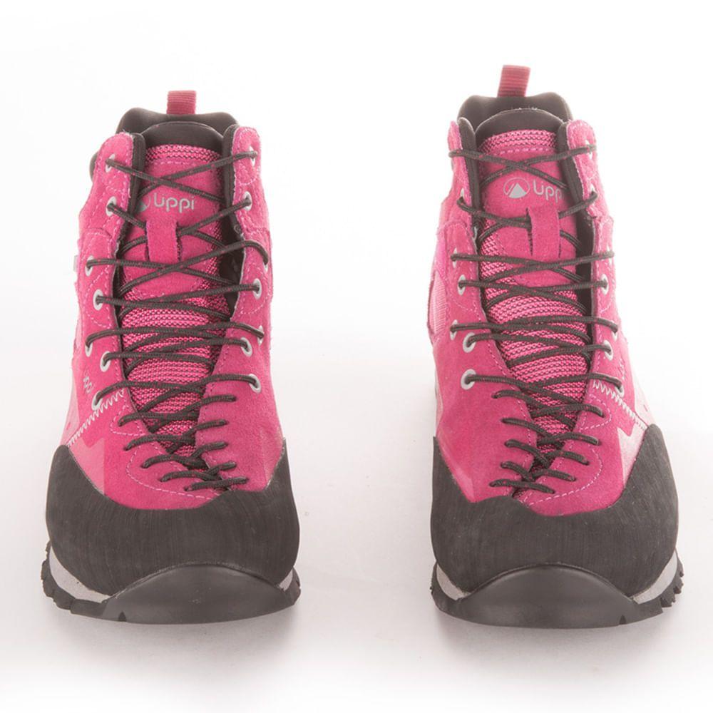 Botín Mujer Vitor Mid Fucsia/Gris Lippi-1